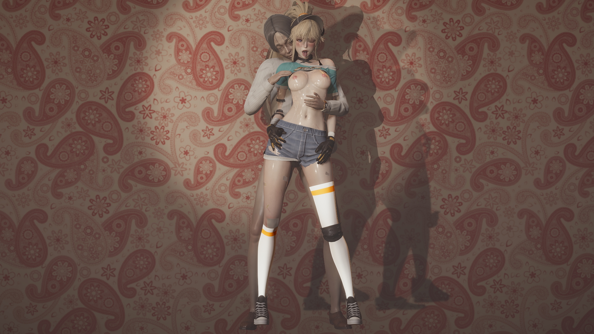 Honey Select 2 Sexy Blonde Elf Lady fucked from behind Honey Select 2 Elf Female Fantasy From Behind 3d Porn Sex Pussy Wet Pussy 5