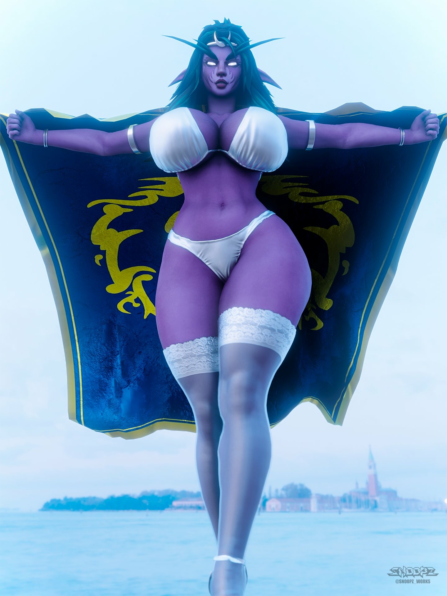 -Proud Leader of The Alliance- Alexstrasza World Of Warcraft Pussy Nipples Lingerie Horny Face Ass Big boobs Boobs Sexy 3d Porn