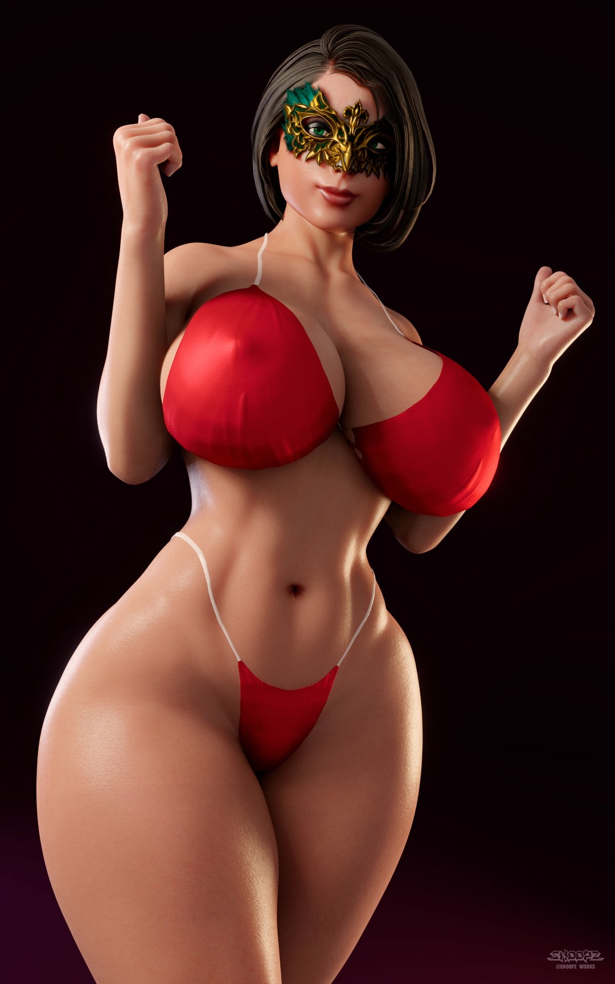 -O.C Presentation: Your opinion?-  Original Character Lingerie Sexy Lingerie Bikini Boobs Ass Horny Face Sexy 3d Porn 2
