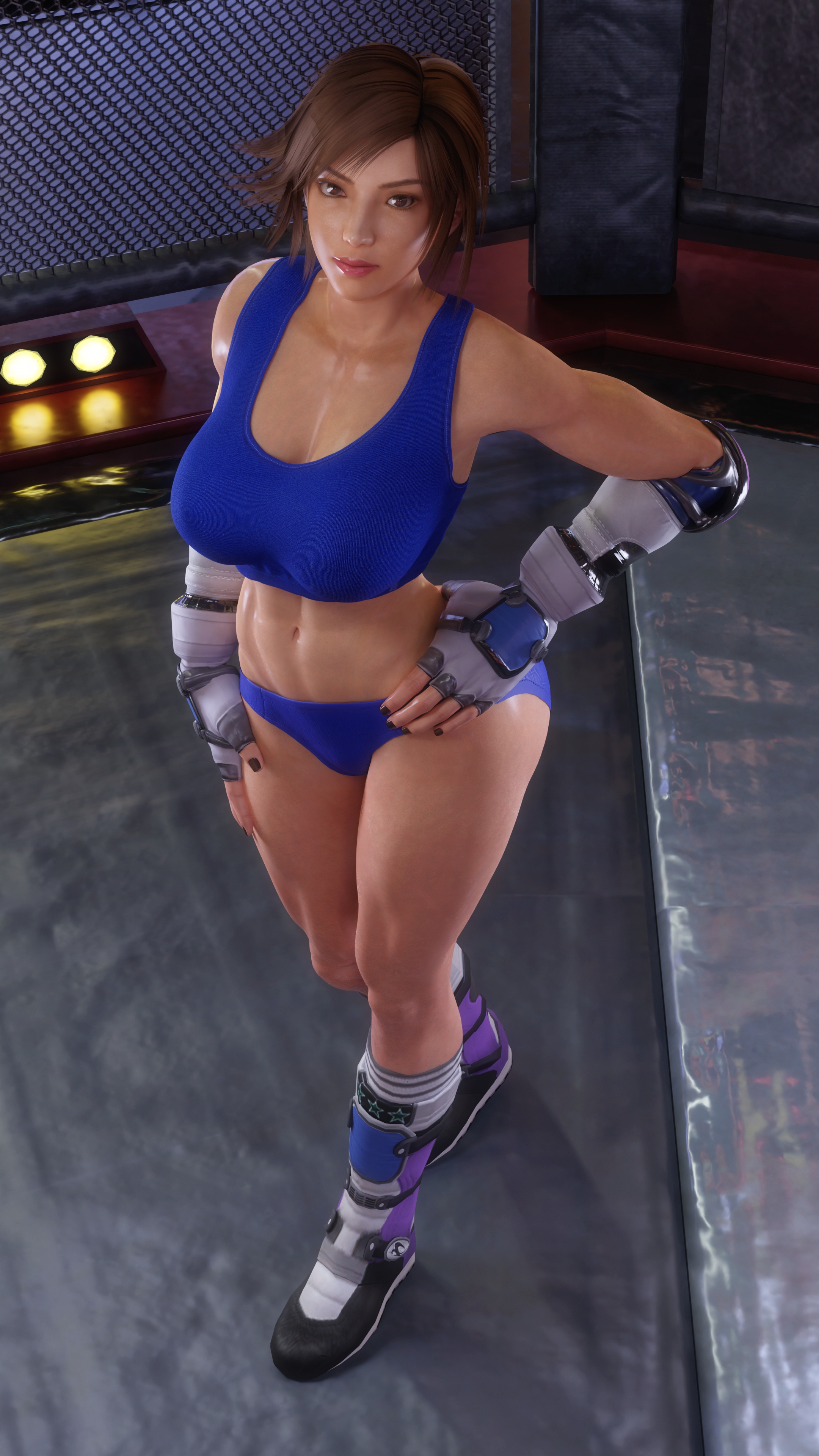 Asuka Kazama Asuka Kazama Tekken 3dnsfw Nsfw Big Tits Big Ass Muscular Girl