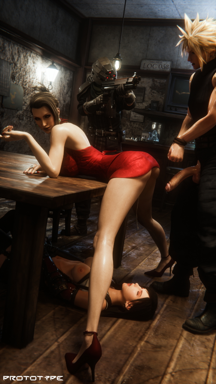 dirty scarlet Tifa Lockhart Tifa Scarlet (final Fantasy Vii) Final Fantasy Final Fantasy 7 Remake Final Fantasy 7 Final Fantasy VII Cloud Cloud Strife 