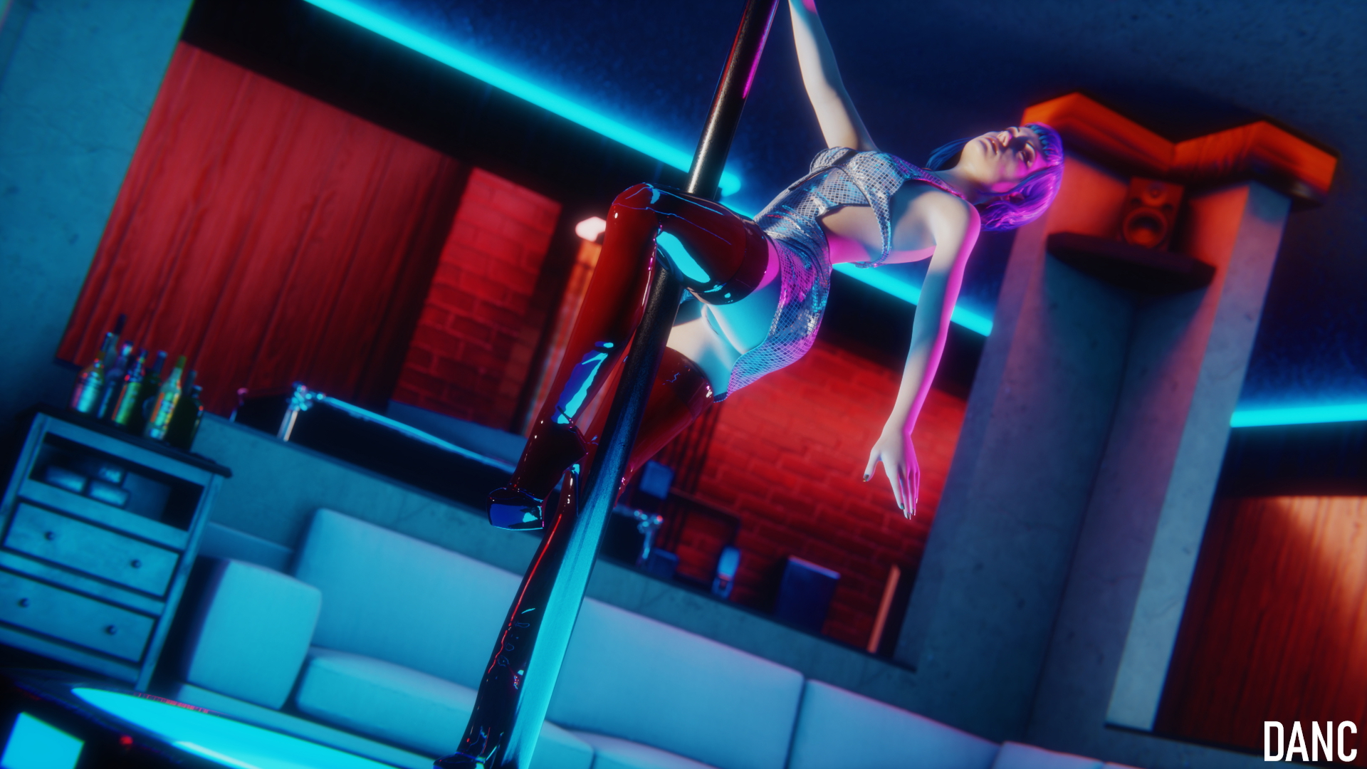 EVELYN PARKER POLE DANCE FANART Evelynn Evelyn Parker Cyberpunk2077 Cyberpunk Cyberpunk2077fanart
