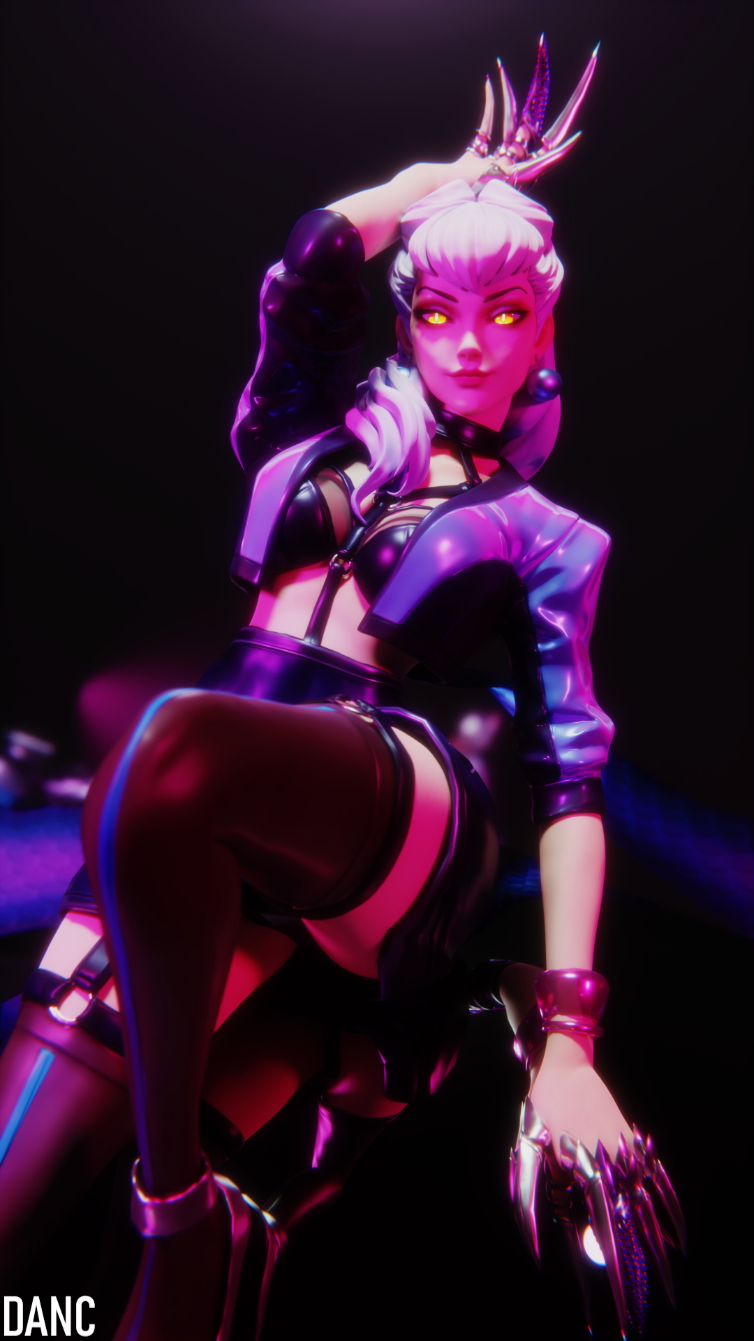 EVELYNN K/DA FANART K/da Evelynn K/da League Of Legends Sfw