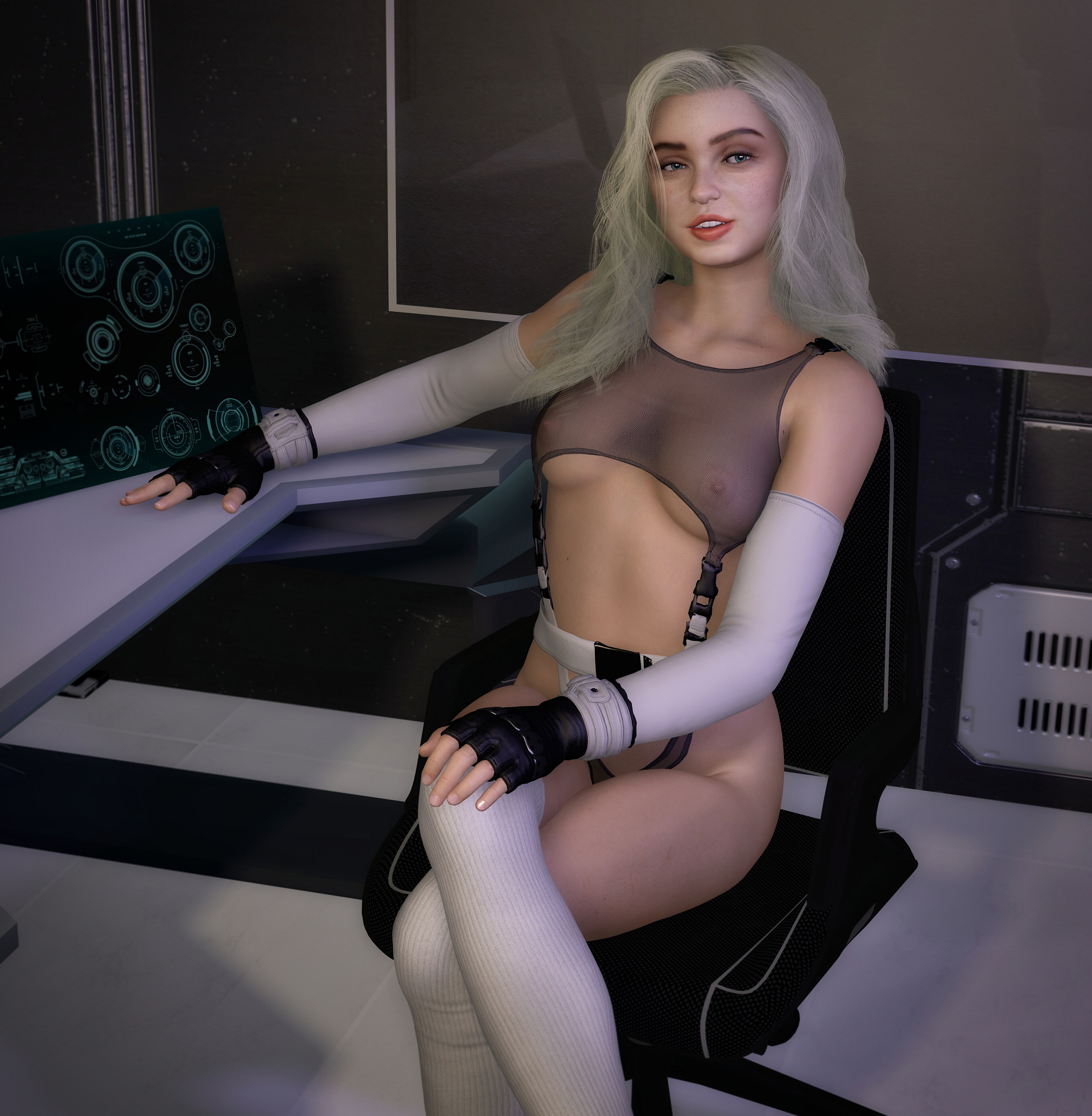 Community Contributions - February 2023  3d Porn Futanari Futa 3dnsfw Cum Cum Covered Masturbating Model Sexy Photorealistic Nude Nudes 5