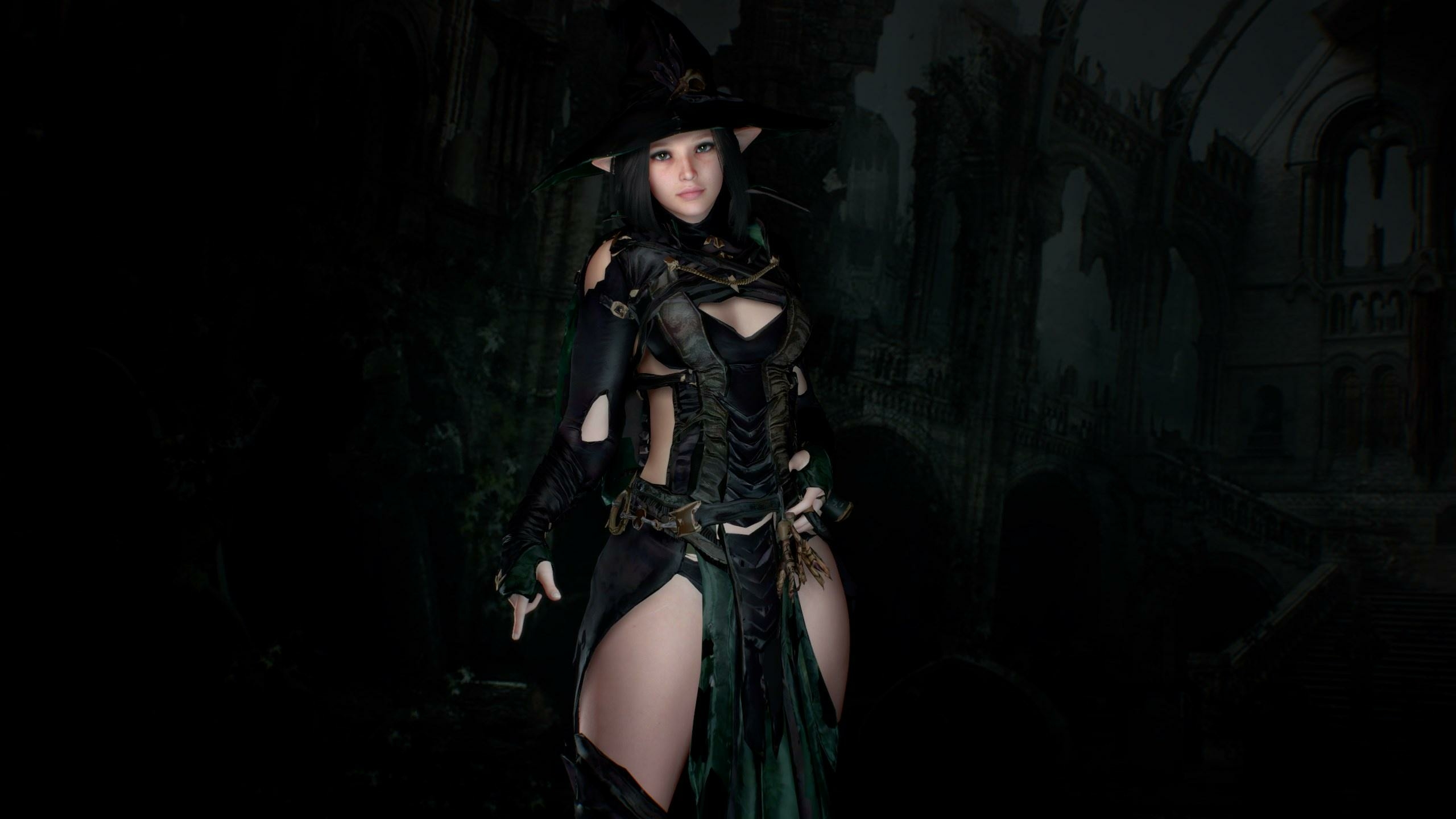 Witch Auroria - 2 in 1  Thicc Curvy Model Busty Fantasy Elf 2