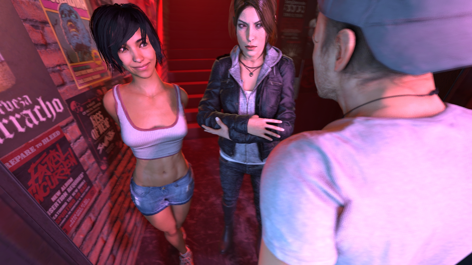 VIP ACCESS Lara Croft Alyx Vance Tomb Raider Half Life Source Filmmaker Breast