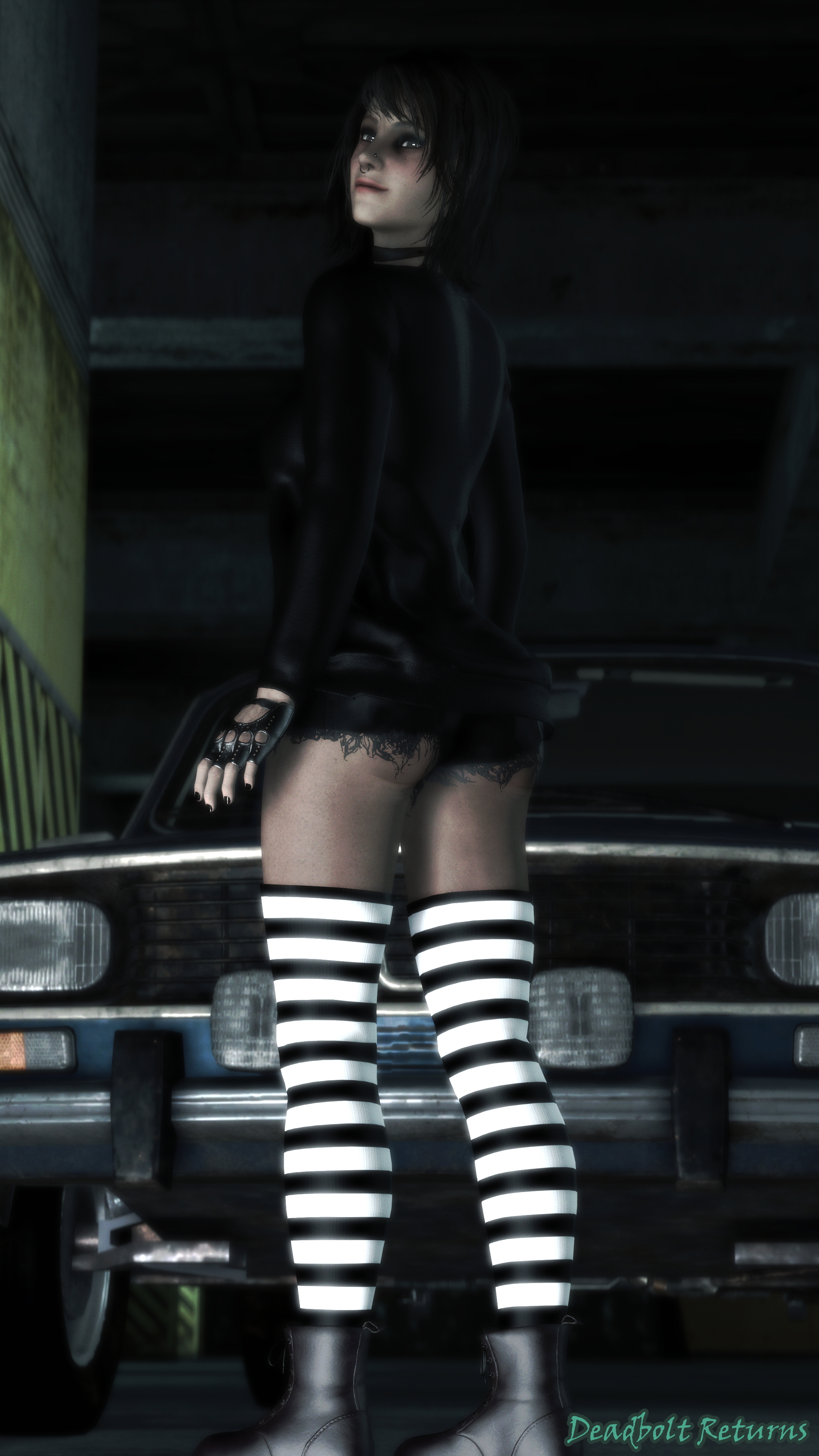 Heather Morrison Parking Lot Photoshoot Heather Morrison Goth Goth Girl Rule 34 Rule34 Sfm Source Filmmaker 3d Porn 3d Girl 3dnsfw Pinup Sextape In Hell 3