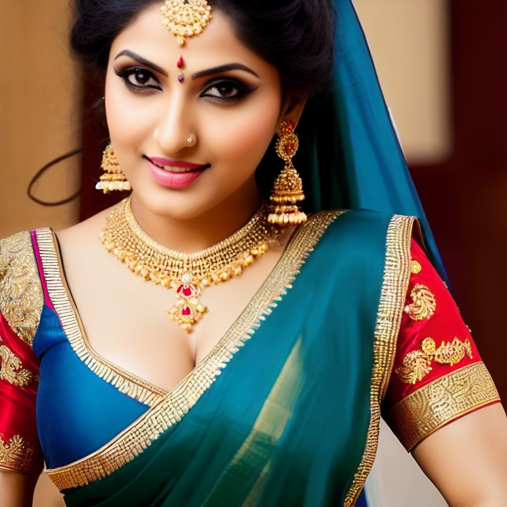 Indian girl in saree  Indian Saree Big Boobs Tits 3