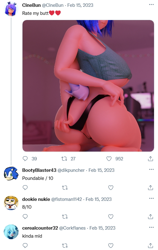 Chie being an E-girl Calida Chie Abasto Big Ass Ass Vaginal 2