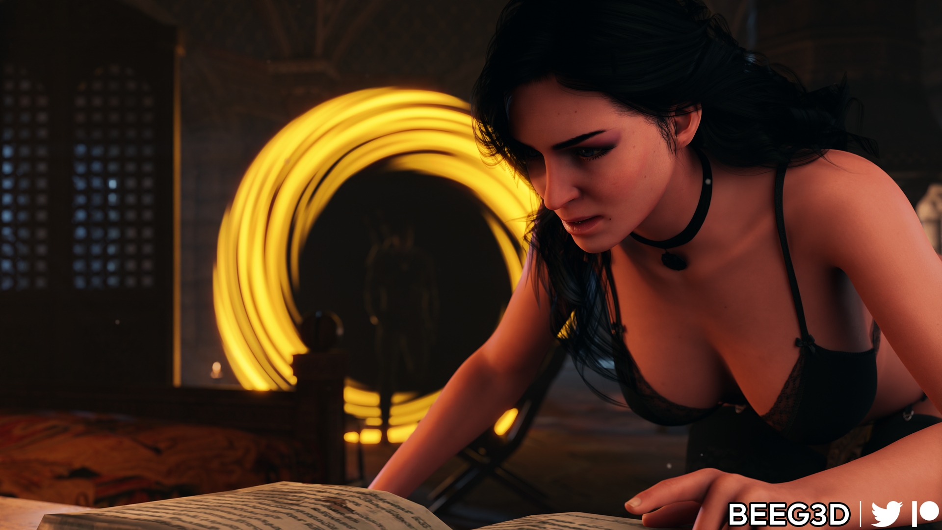 Yennefer - Fertility Testing Yennefer di Vengerberg Yennefer (witcher) The Witcher The Witcher 3 Blowjob Interracial Pregnant Missionary Standing 9