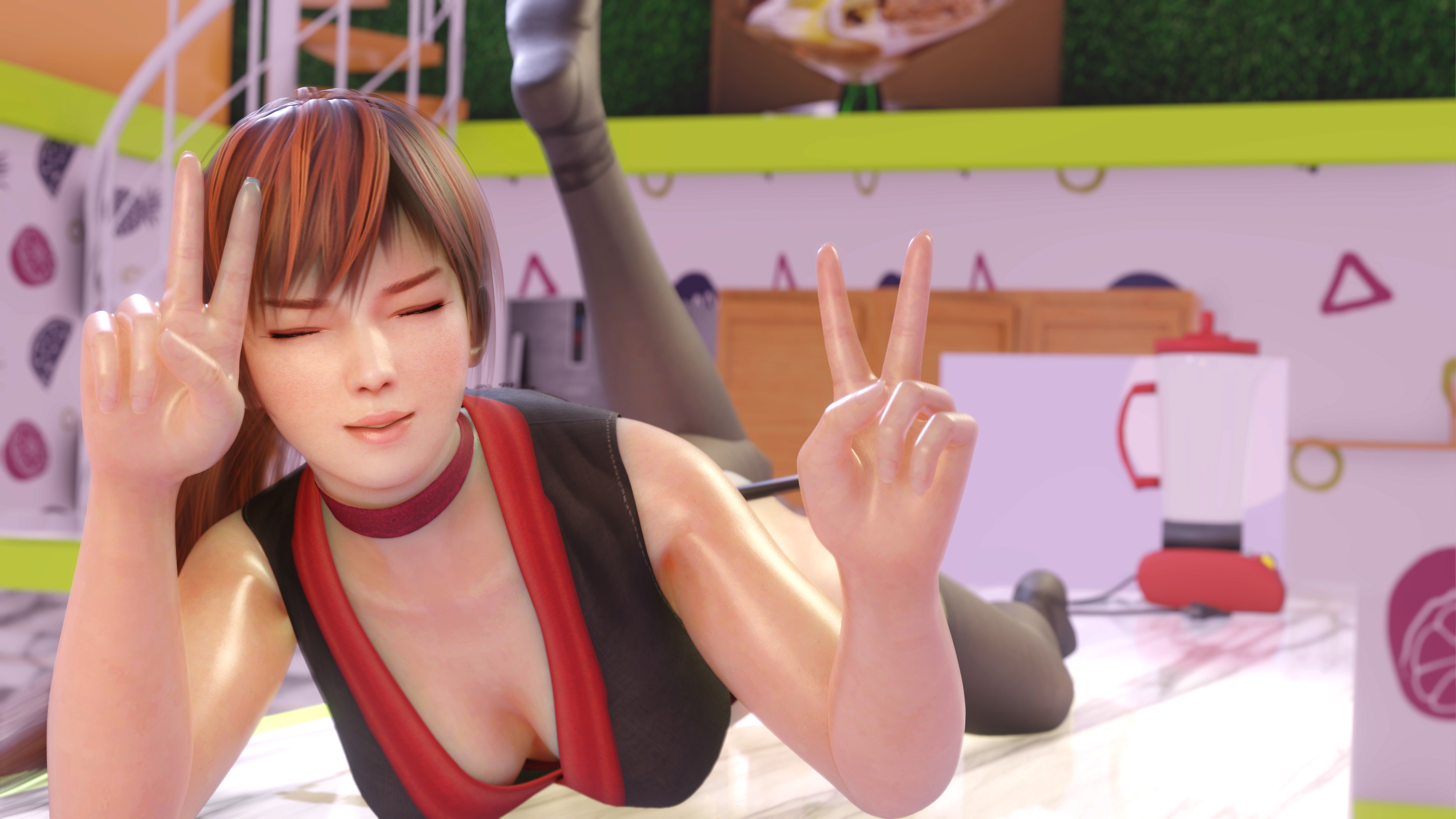 Happy New Years!! Momiji Boobs Tits Sexy Horny Face Horny 3d Porn