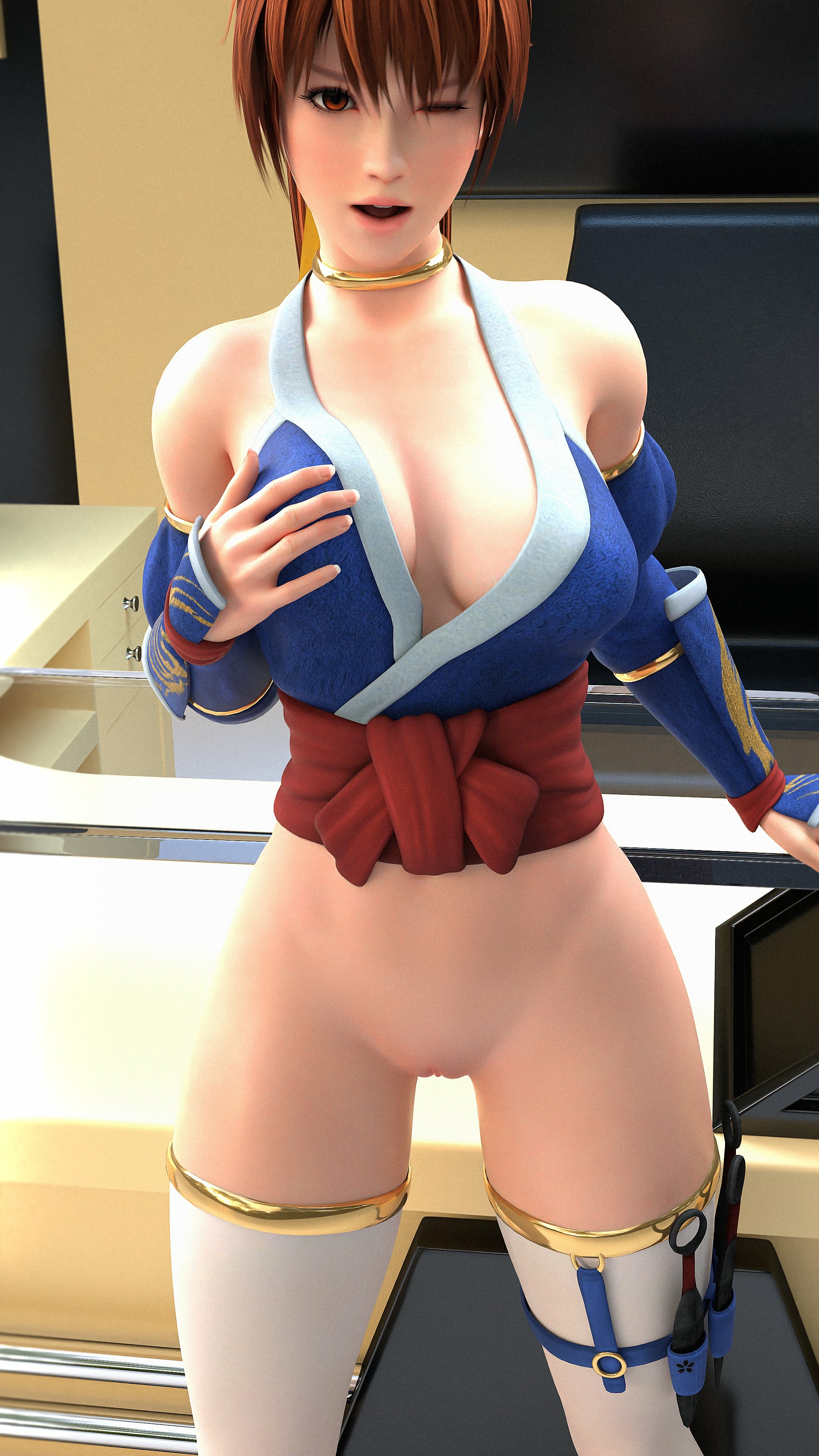 Have a poster frendos. Kasumi Dead Or Alive Lingerie Naked Sexy Horny Face Horny 3d Porn