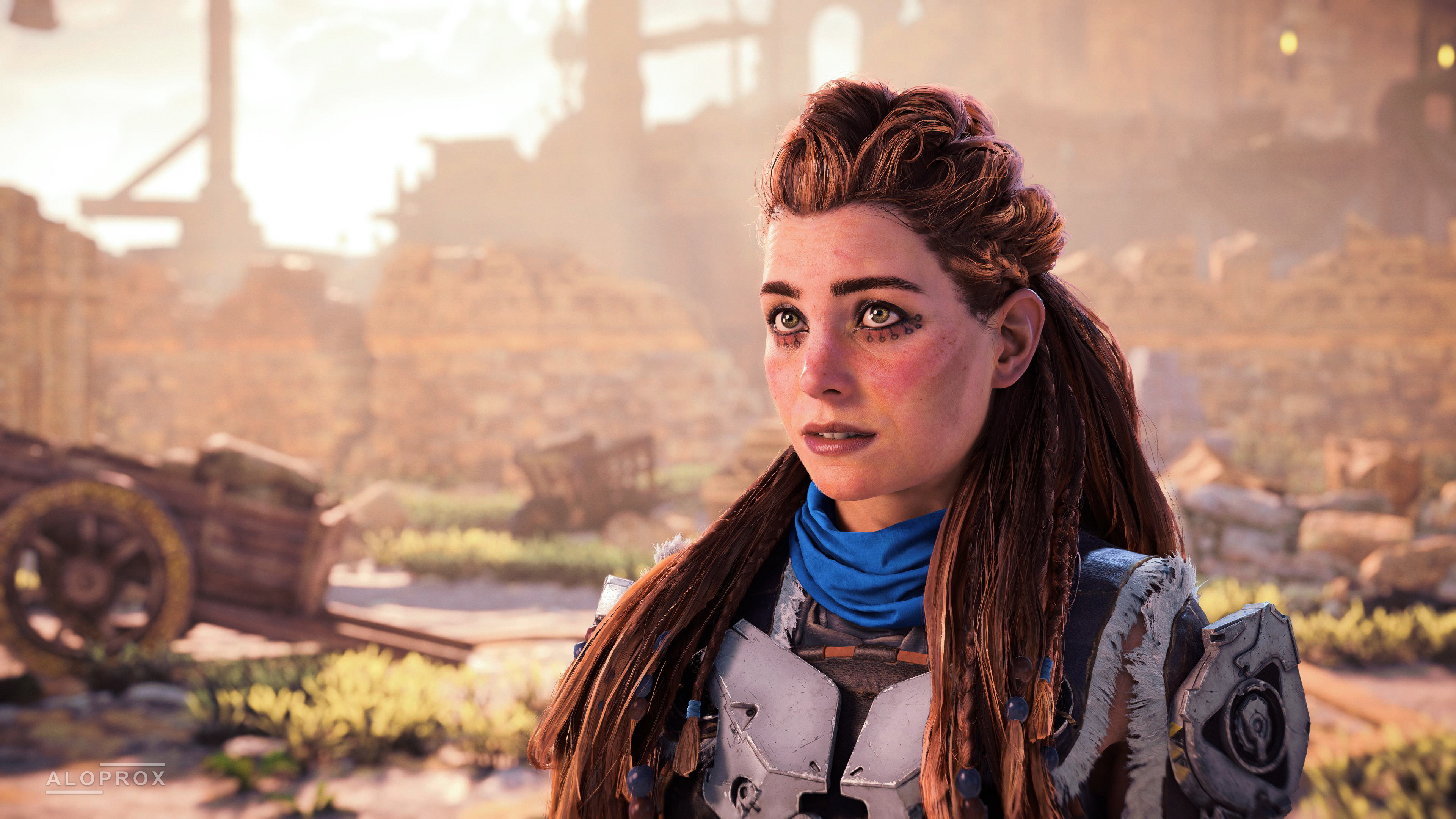 Aloy hot Aloy Horizon Forbidden West Boobs Ass Sexy Horny Face 3d Porn