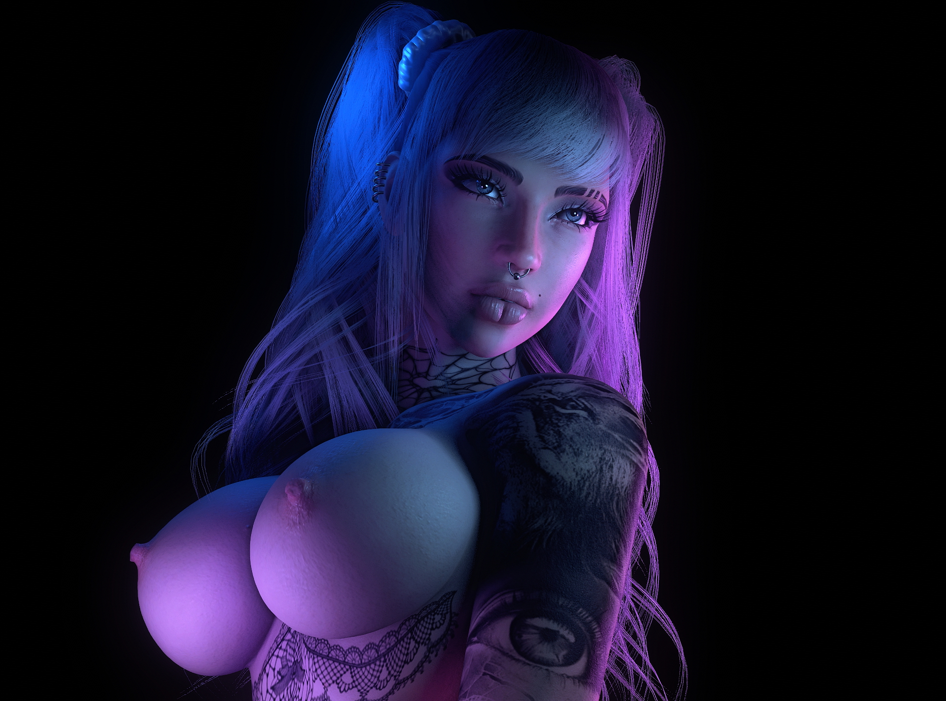 Community Contributions - February 2023  3d Porn Futanari Futa 3dnsfw Cum Cum Covered Masturbating Model Sexy Photorealistic Nude Nudes 6