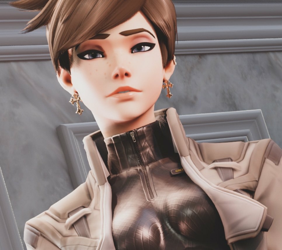 Tracer sfw Tracer Overwatch Sexy Horny Face Horny 3d Porn