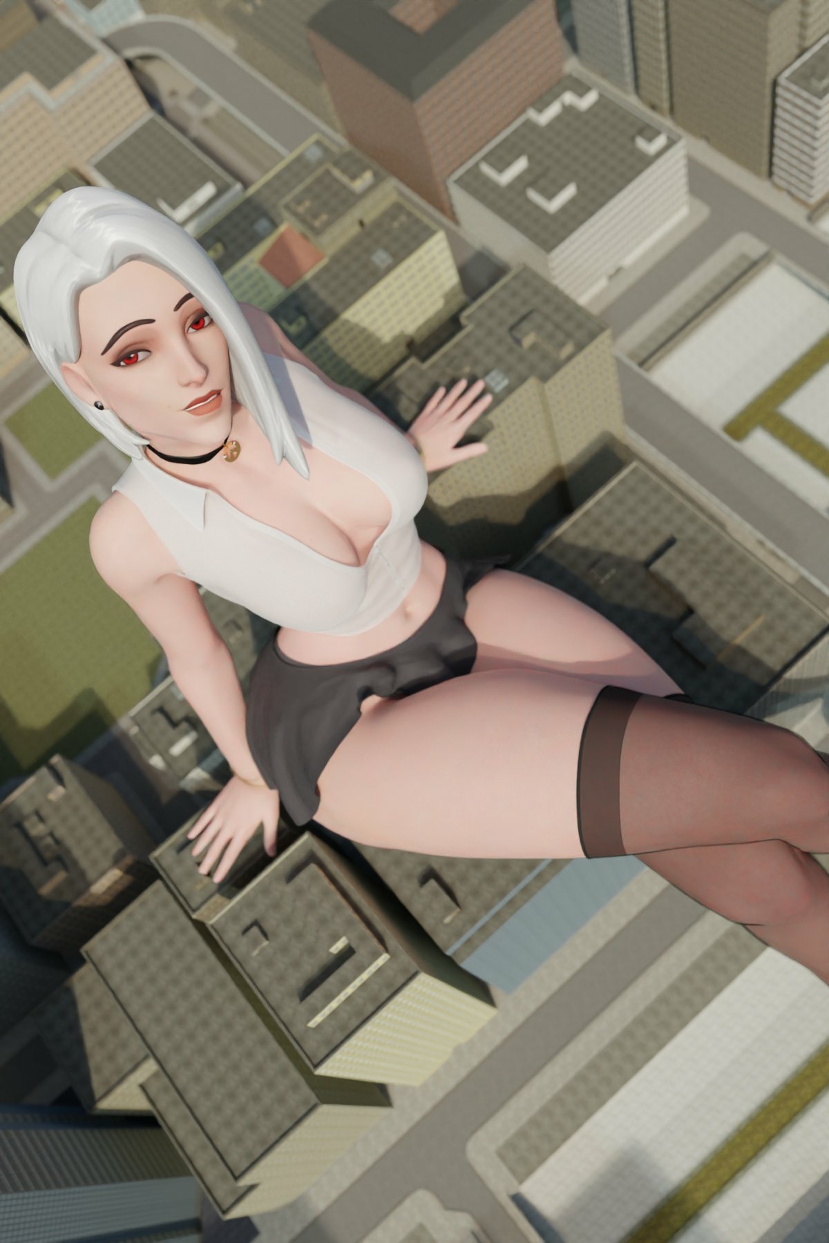 Ashe s height: ~225 m Ashe Overwatch Sexy Lingerie Naked Boobs Big boobs Big Tits Ass Sexy Horny Face Horny 3d Porn