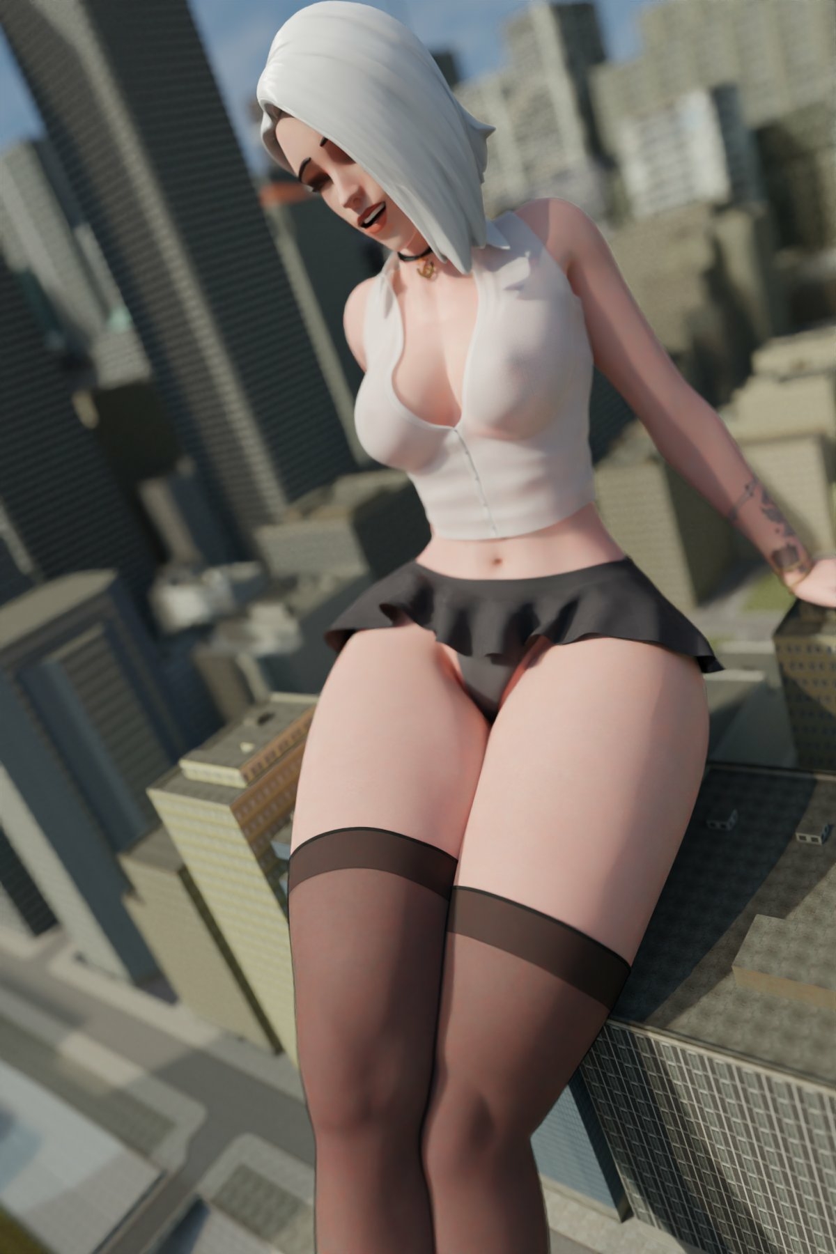 Ashe s height: ~225 m Ashe Overwatch Sexy Lingerie Naked Boobs Big boobs Big Tits Ass Sexy Horny Face Horny 3d Porn 3