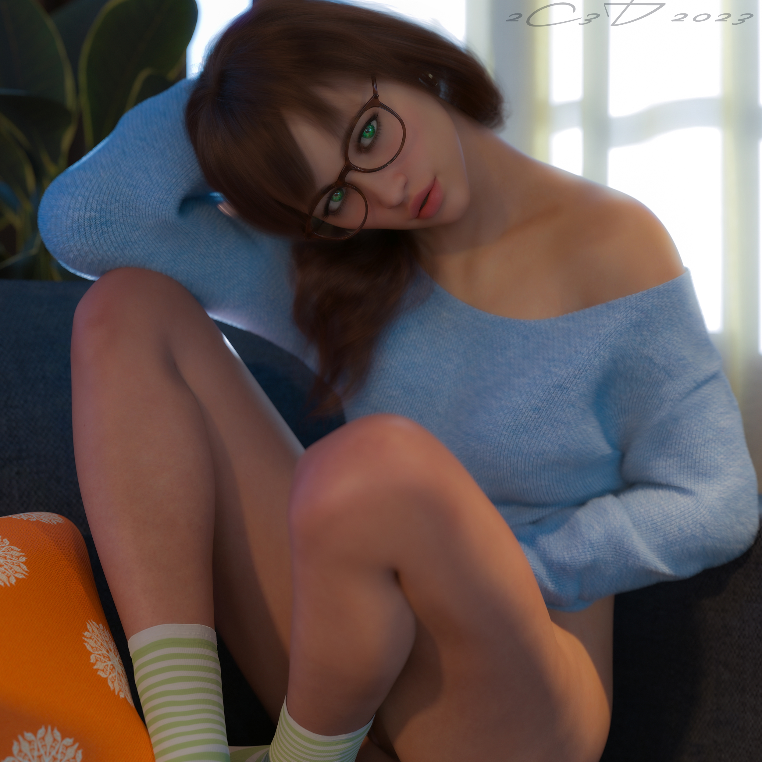 Sara Smile  Pinup