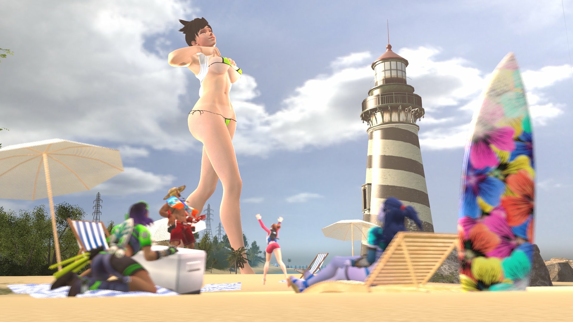 Nude Versions Tracer Overwatch Nude Nipples Big Ass Naked Boobs Big boobs Big Tits Ass Sexy Horny Face Horny Giantess 3d Porn 2