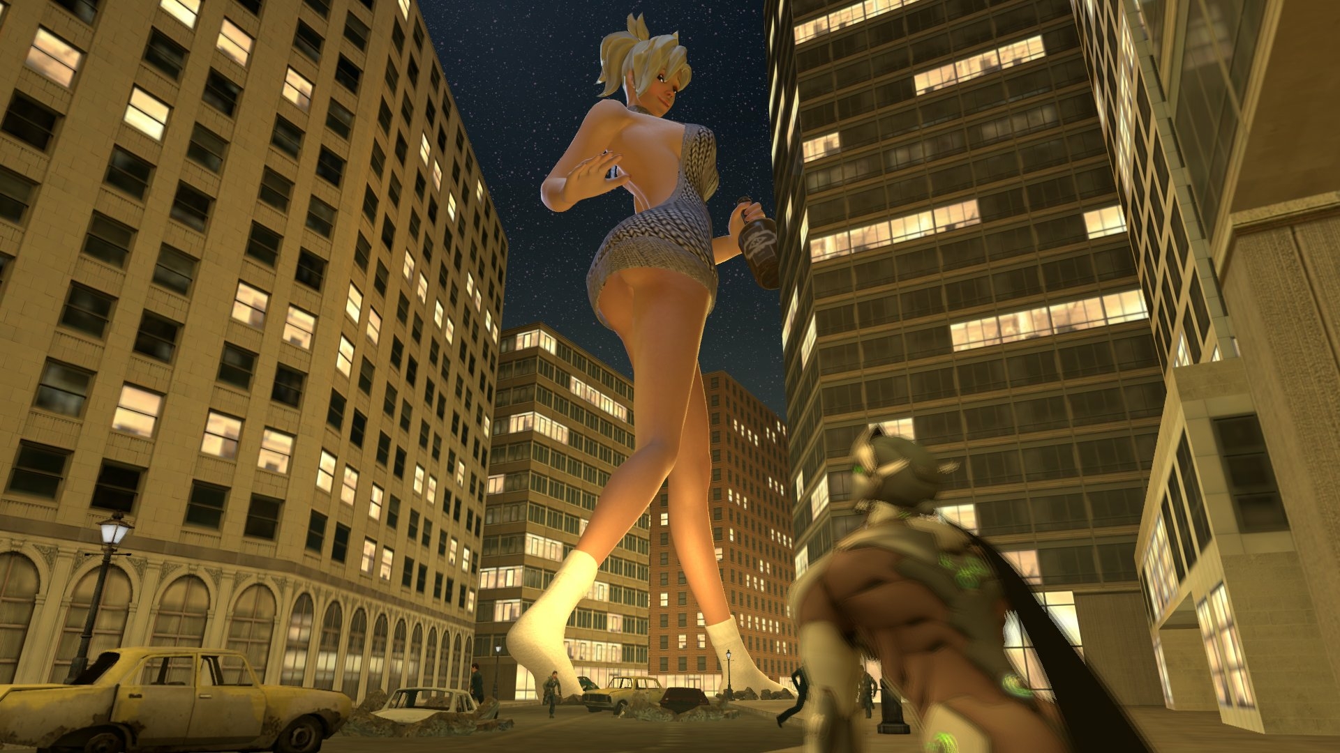 Mercy hottie Mercy Overwatch Big Ass Naked Boobs Big boobs Big Tits Ass Sexy Horny Face Horny Giantess 3d Porn