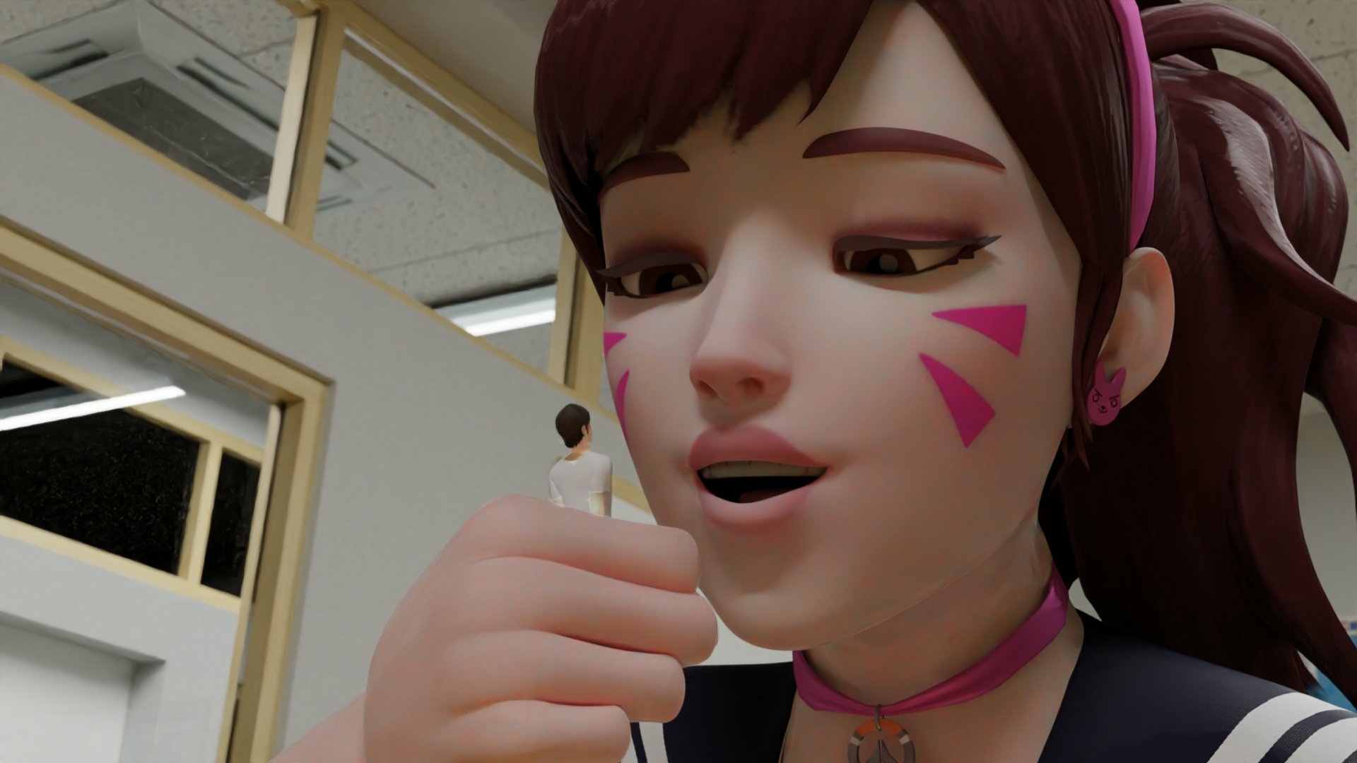 Dva licking Dva (overwatch) Overwatch Pussy Pussy Penetration Nipples Naked Bikini Big Ass Boobs Big boobs Big Tits Ass Sexy Horny Face Horny Giantess 3d Porn 2