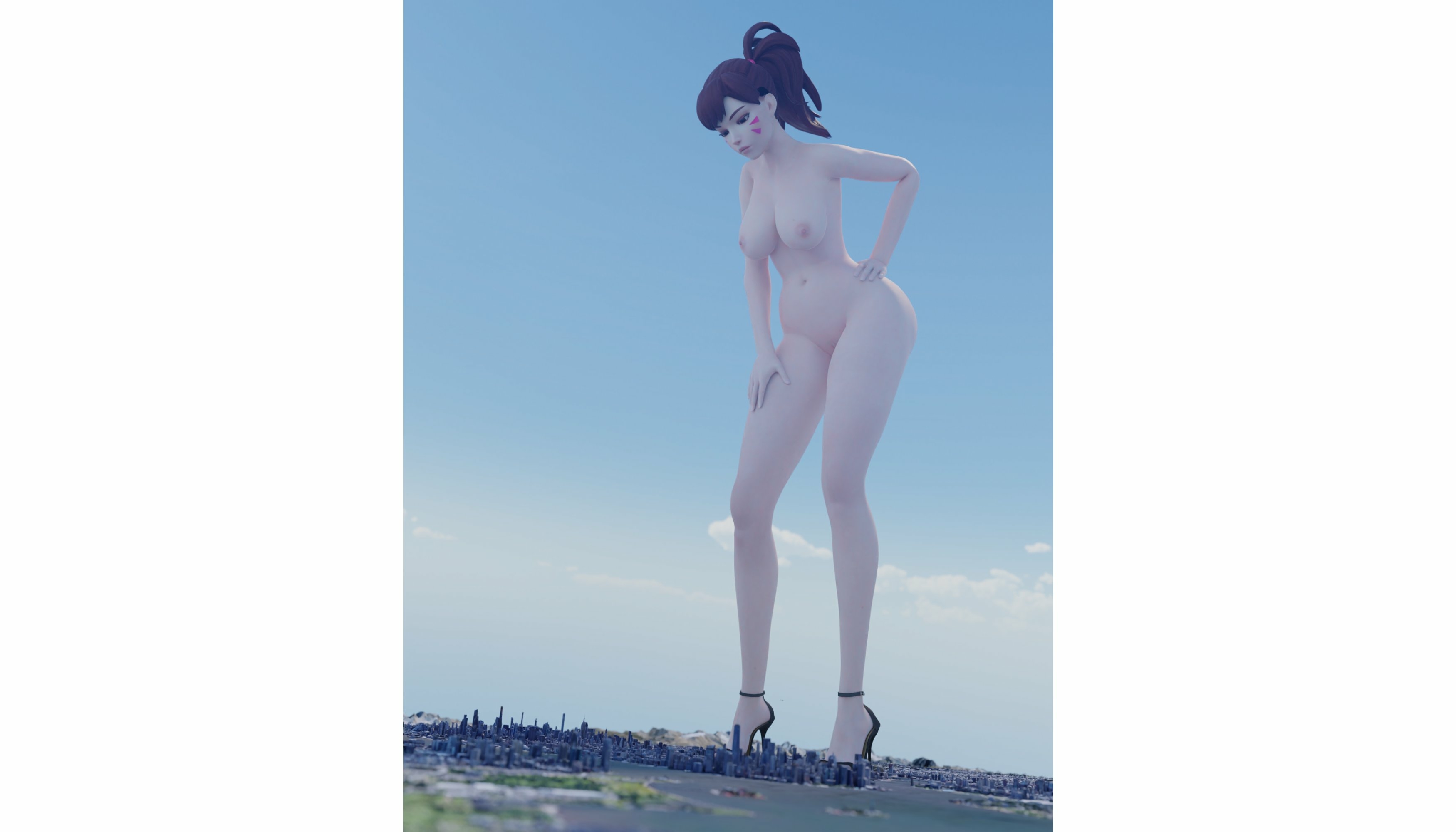 👇Horny preview👇 Dva (overwatch) Overwatch Nipples Naked Bikini Big Ass Boobs Big boobs Big Tits Ass Sexy Horny Face Horny Giantess 3d Porn 2
