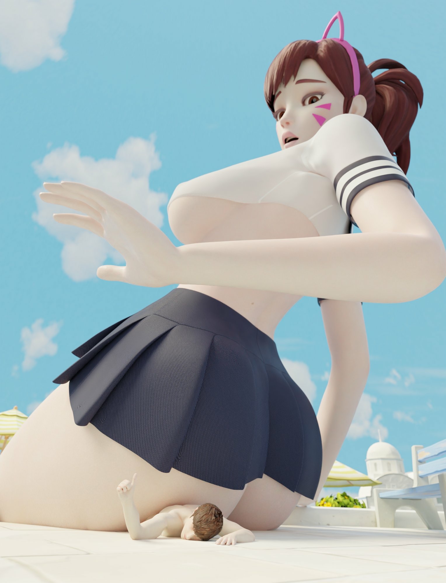 Sexy Dva Dva (overwatch) Overwatch Bikini Lingerie Boobs Big boobs Naked Big Ass Big Tits Ass Sexy Horny Face Horny Giantess 3d Porn