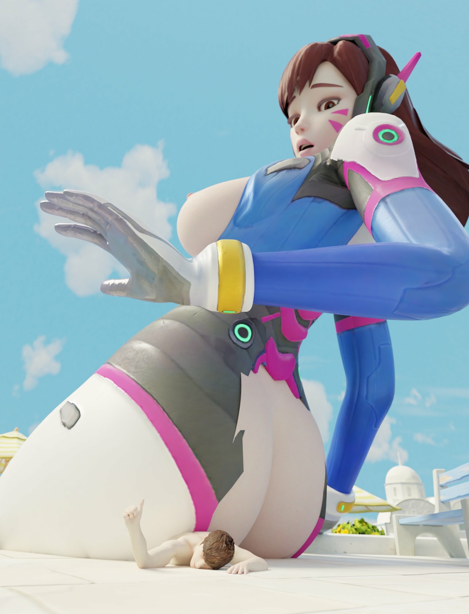 Sexy Dva Dva (overwatch) Overwatch Bikini Lingerie Boobs Big boobs Naked Big Ass Big Tits Ass Sexy Horny Face Horny Giantess 3d Porn 3