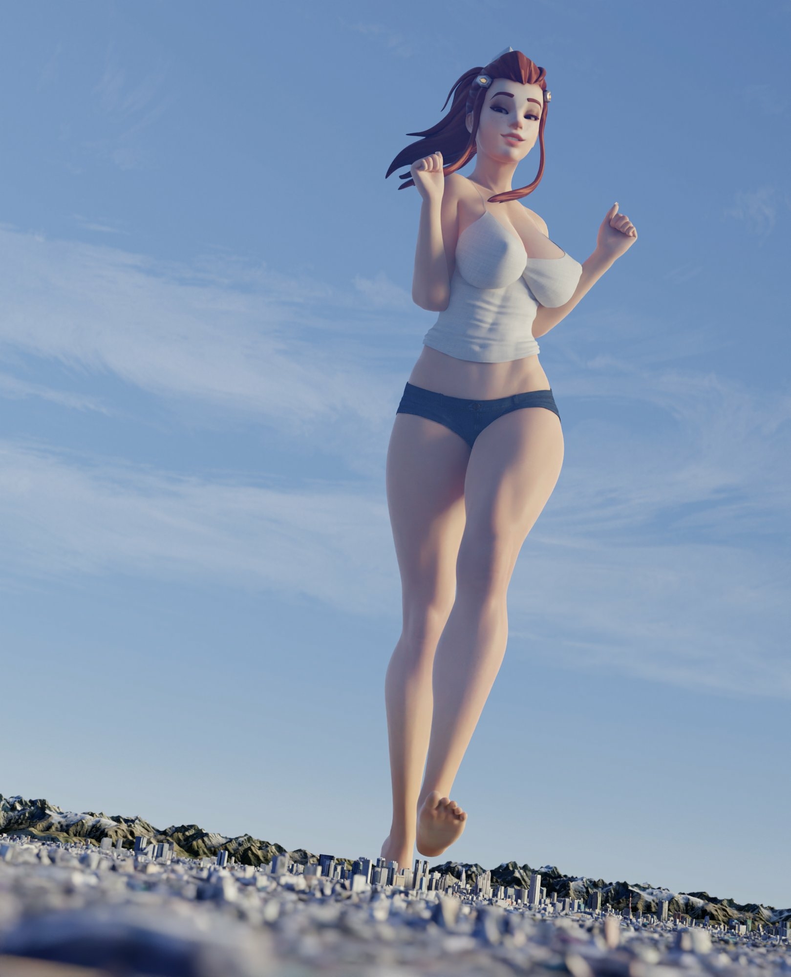 Feels like there is way too little gts Brigitte and even less giga of her Brigitte Overwatch Naked Lingerie Boobs Big boobs Big Ass Big Tits Ass Sexy Horny Face Horny Giantess 3d Porn