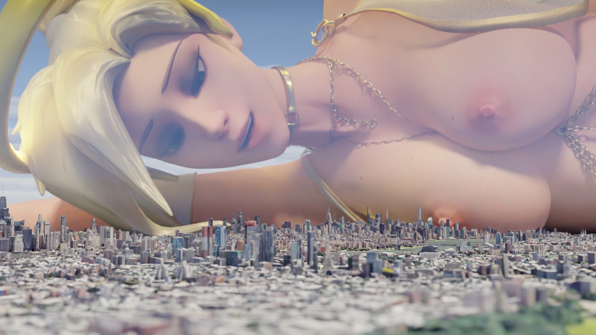 Mercy nipples Mercy Overwatch Nipples Pussy Shaved Pussy Naked Lingerie Boobs Big boobs Big Ass Big Tits Ass Sexy Horny Face Horny Giantess 3d Porn 2