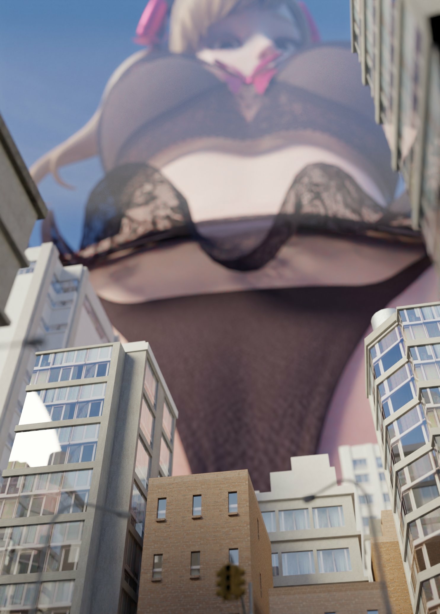 Big Dva Dva (overwatch) Overwatch Lingerie Sexy Lingerie Boobs Big boobs Big Ass Big Tits Ass Sexy Horny Face Horny Giantess 3d Porn 2