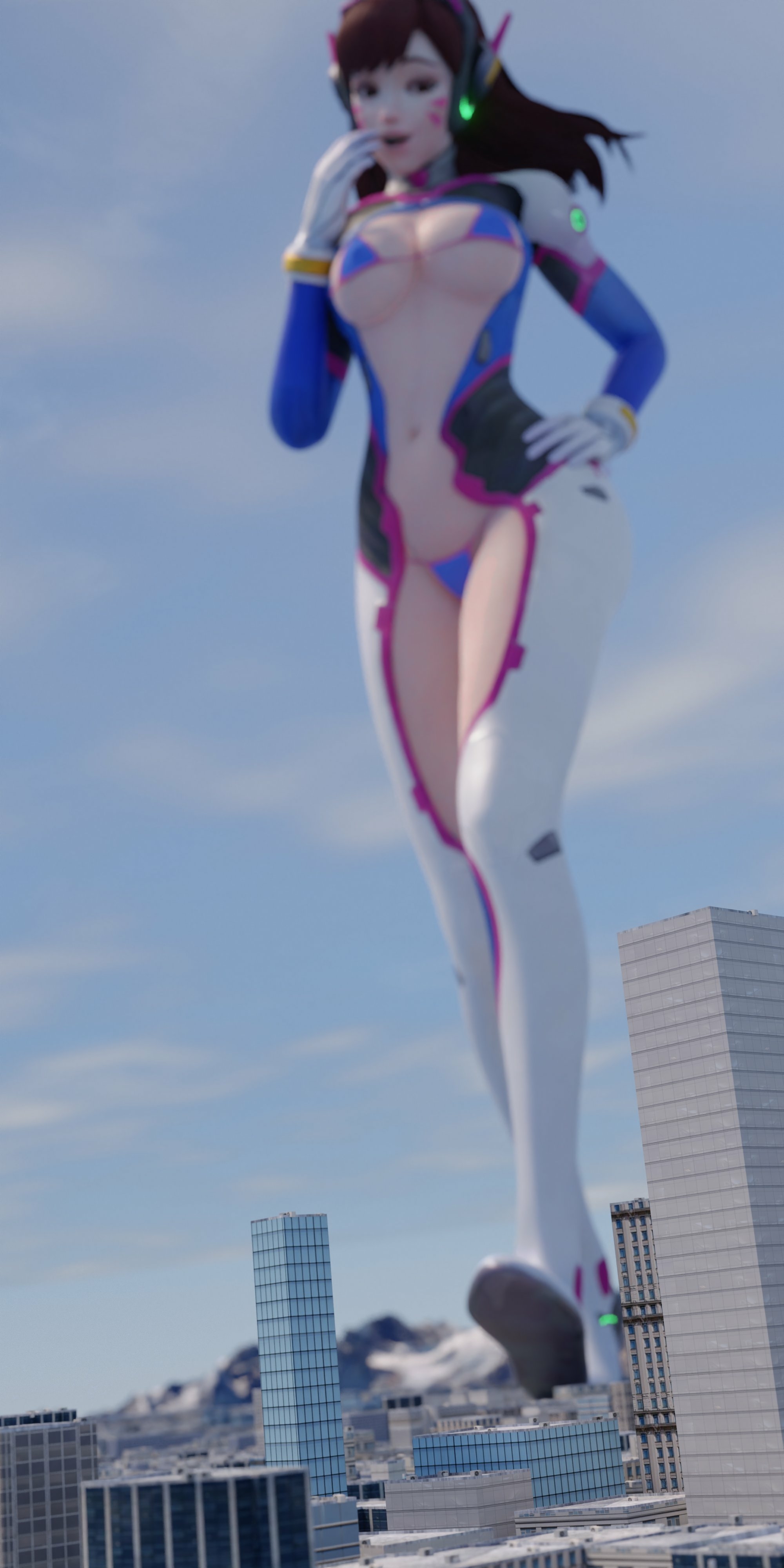 Generic giga Dva Dva (overwatch) Overwatch Lingerie Sexy Lingerie Bikini Pussy Horny Face Ass Big Ass Sexy Horny Giantess 3d Porn