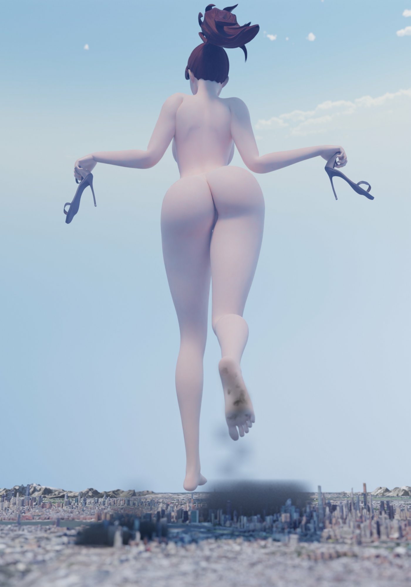 Horny version from here on out 5 Dva (overwatch) Overwatch Back View Naked Fully Naked Horny Face Ass Big Ass Sexy Horny Giantess 3d Porn