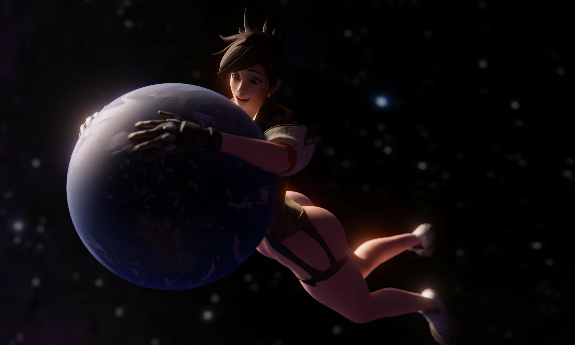 Tracers Planet Tracer Overwatch Sexy Horny Face Naked Ass Big Ass Horny Giantess 3d Porn