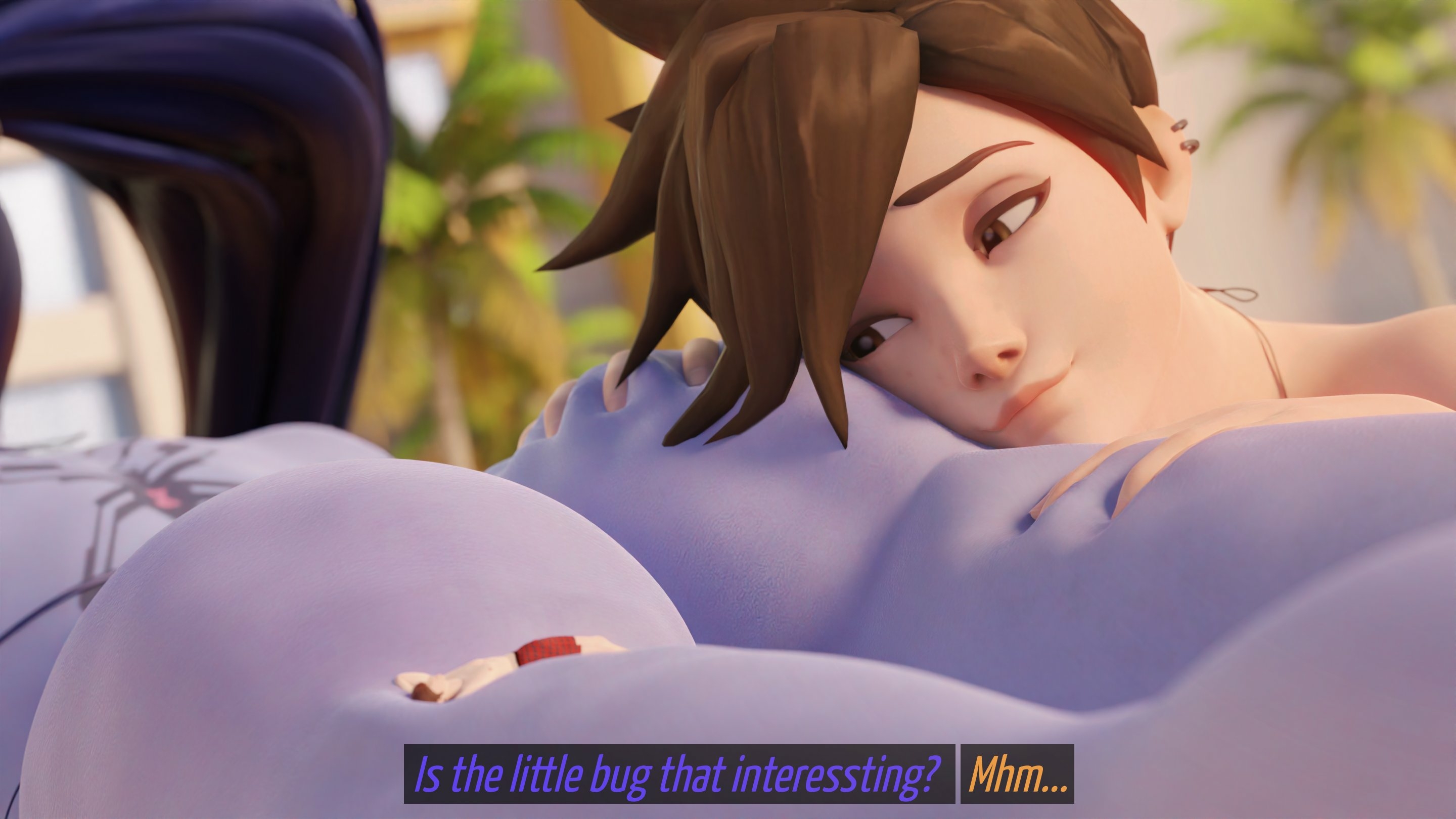  Including the tinies  3 Widowmaker Tracer Overwatch Back View Boobs Big boobs Ass Sexy Horny Face Big Ass Horny Giantess 3d Porn