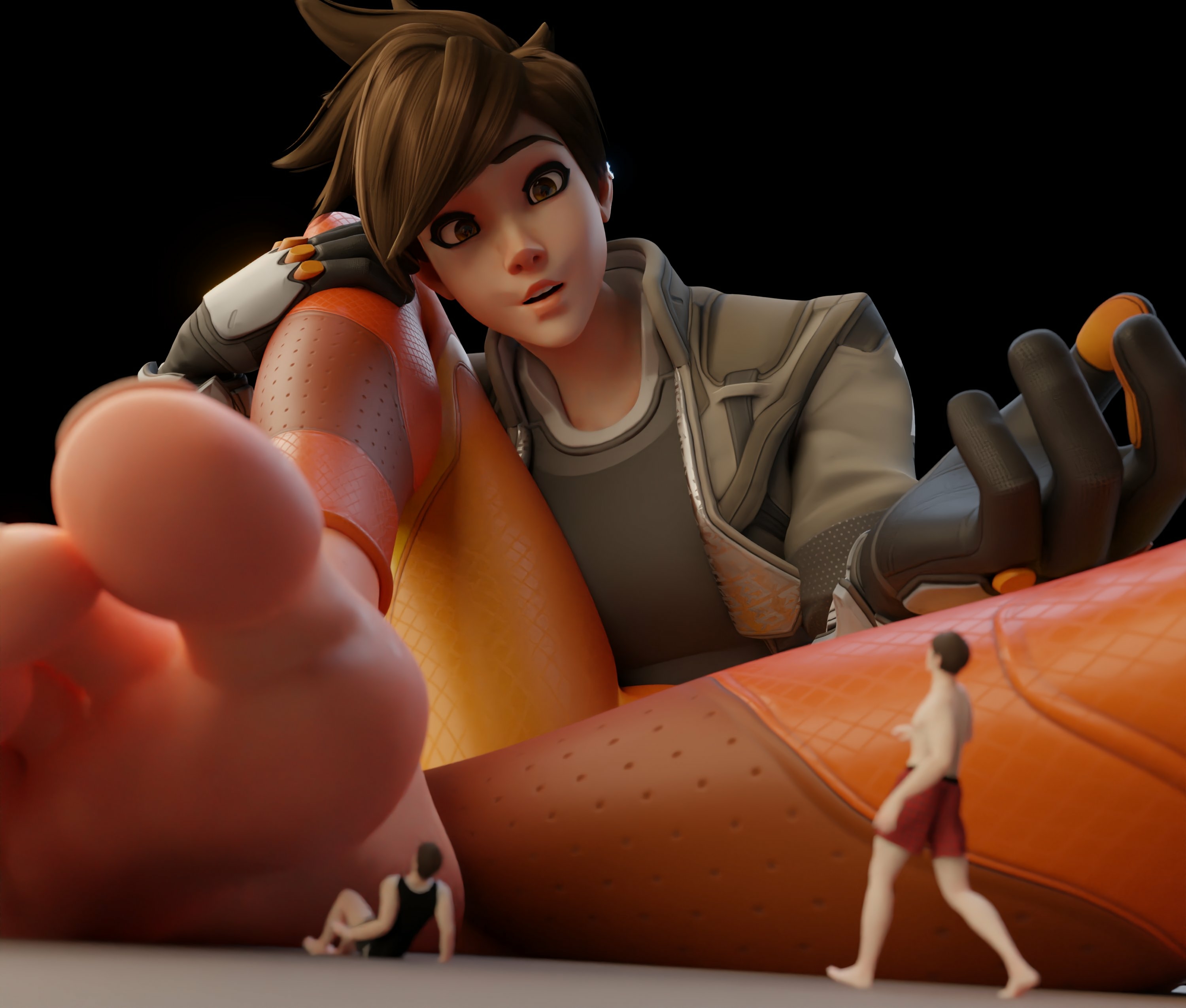 Agressive tracer Tracer Overwatch Boobs Big boobs Ass Sexy Horny Face Big Ass Horny Giantess 3d Porn