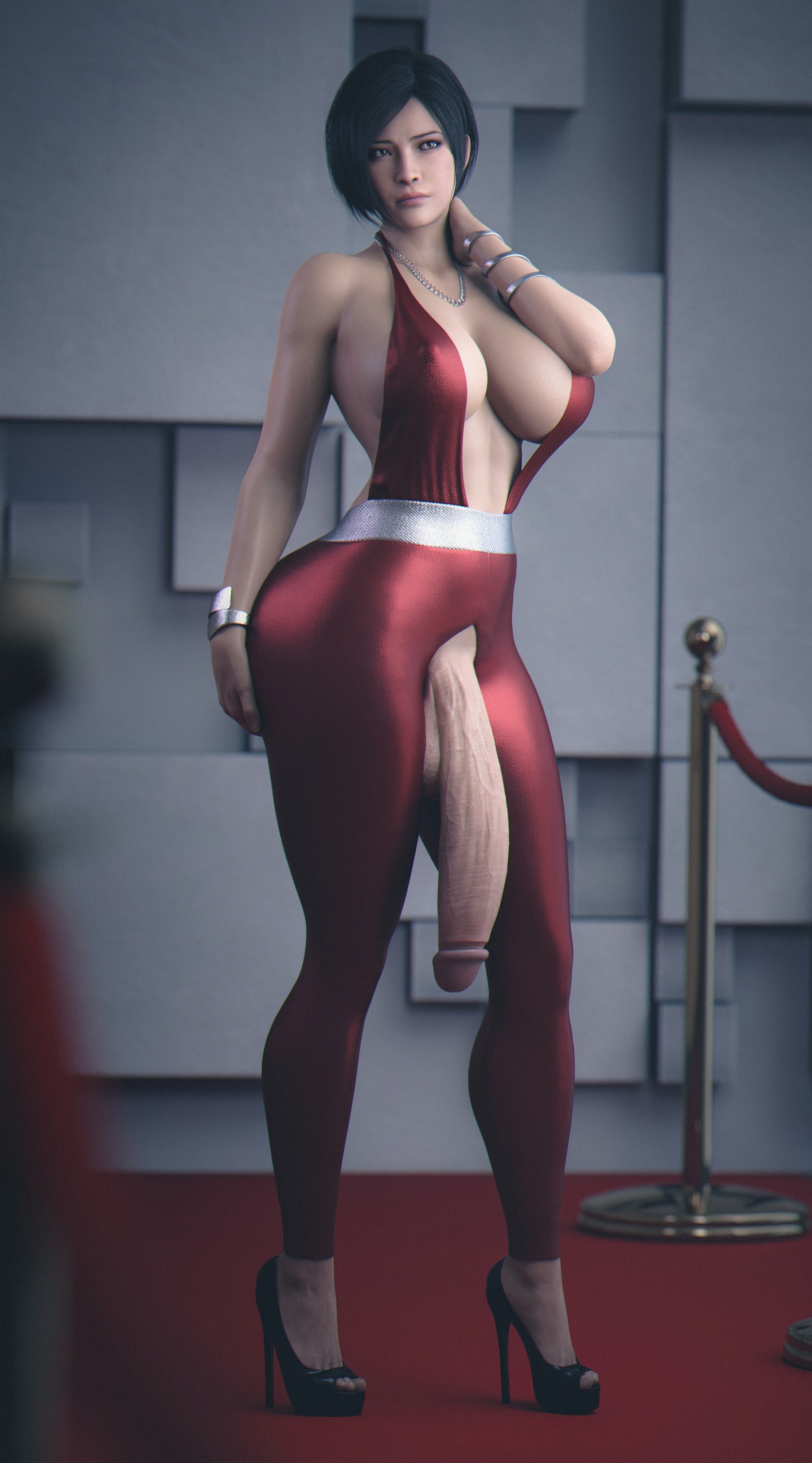 ada wong flashing futa Ada Wong Resident Evil Nipples Big boobs Lingerie Ass Futanari Futa Futa On Female Big Dick Dick Dickgirl Sexy Horny Face Horny 3d Porn 2