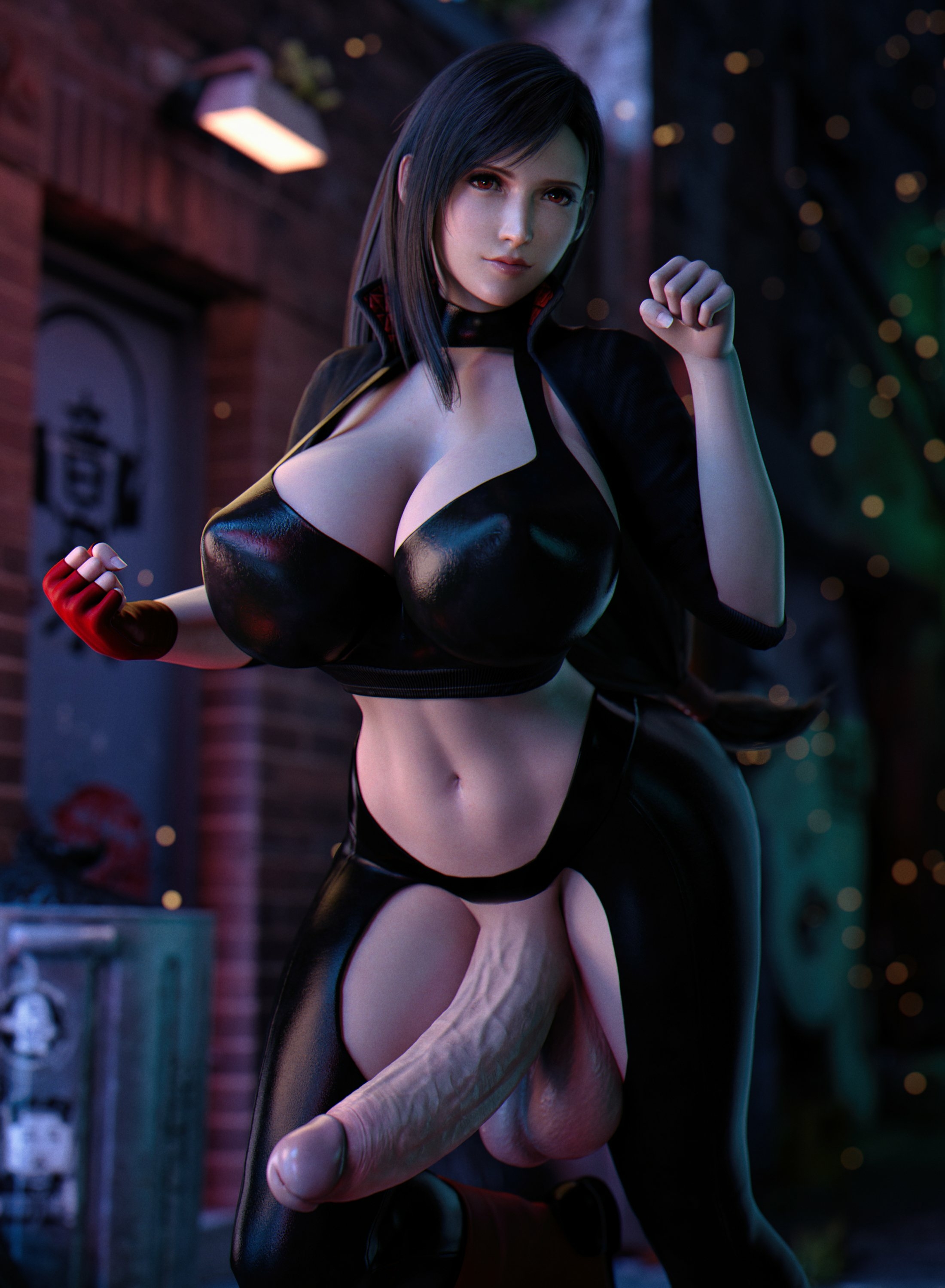tifa lockhart big boobs Tifa Lockhart Final Fantasy Nipples Fully Naked Ass Futanari Futa Futa On Female Big Dick Dick Dickgirl Sexy Horny Face Horny 3d Porn 2
