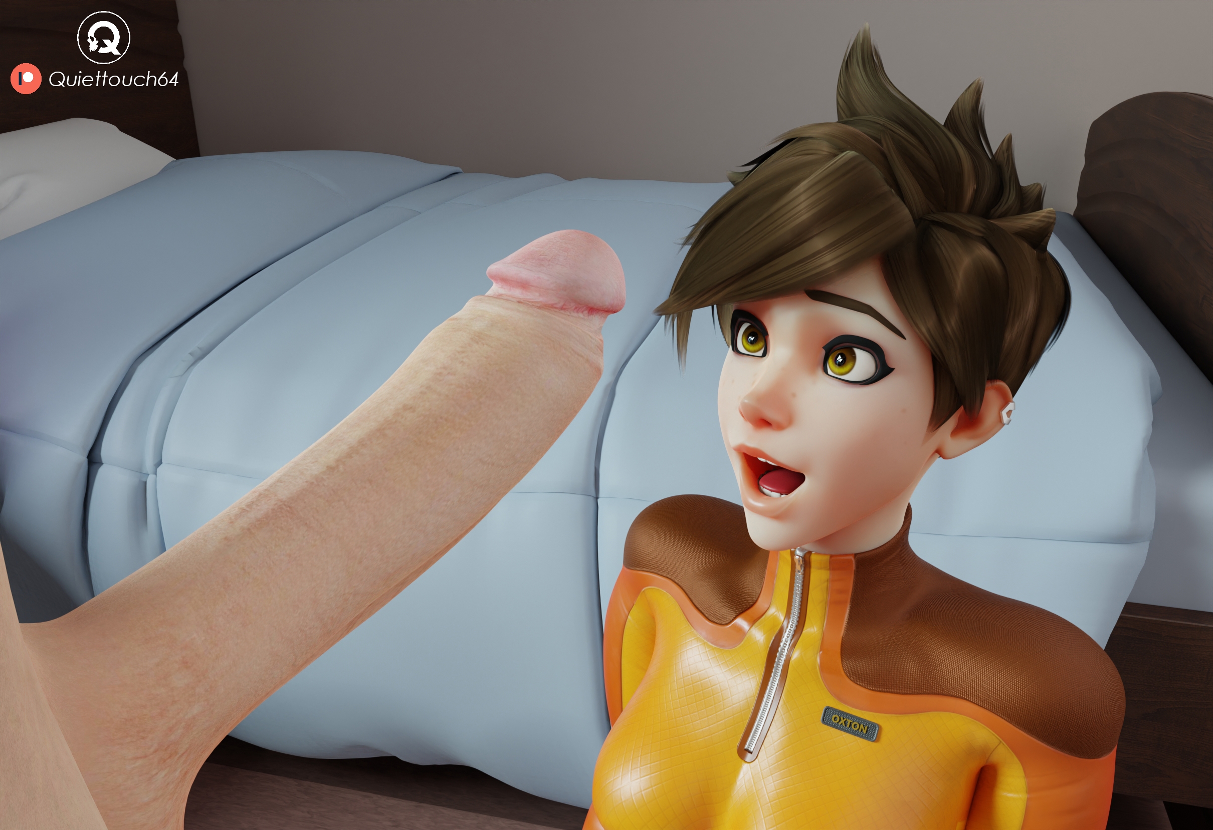 Tracer Cock Shock Overwatch Tracer Blowjob Huge Cock Big Cock White Cock Sucking Cock Licking Cock Cock In Hand Massive Cock Cock Awe Cock Shock Happy Face Cumshot Cum Cum In Mouth Cum Drip