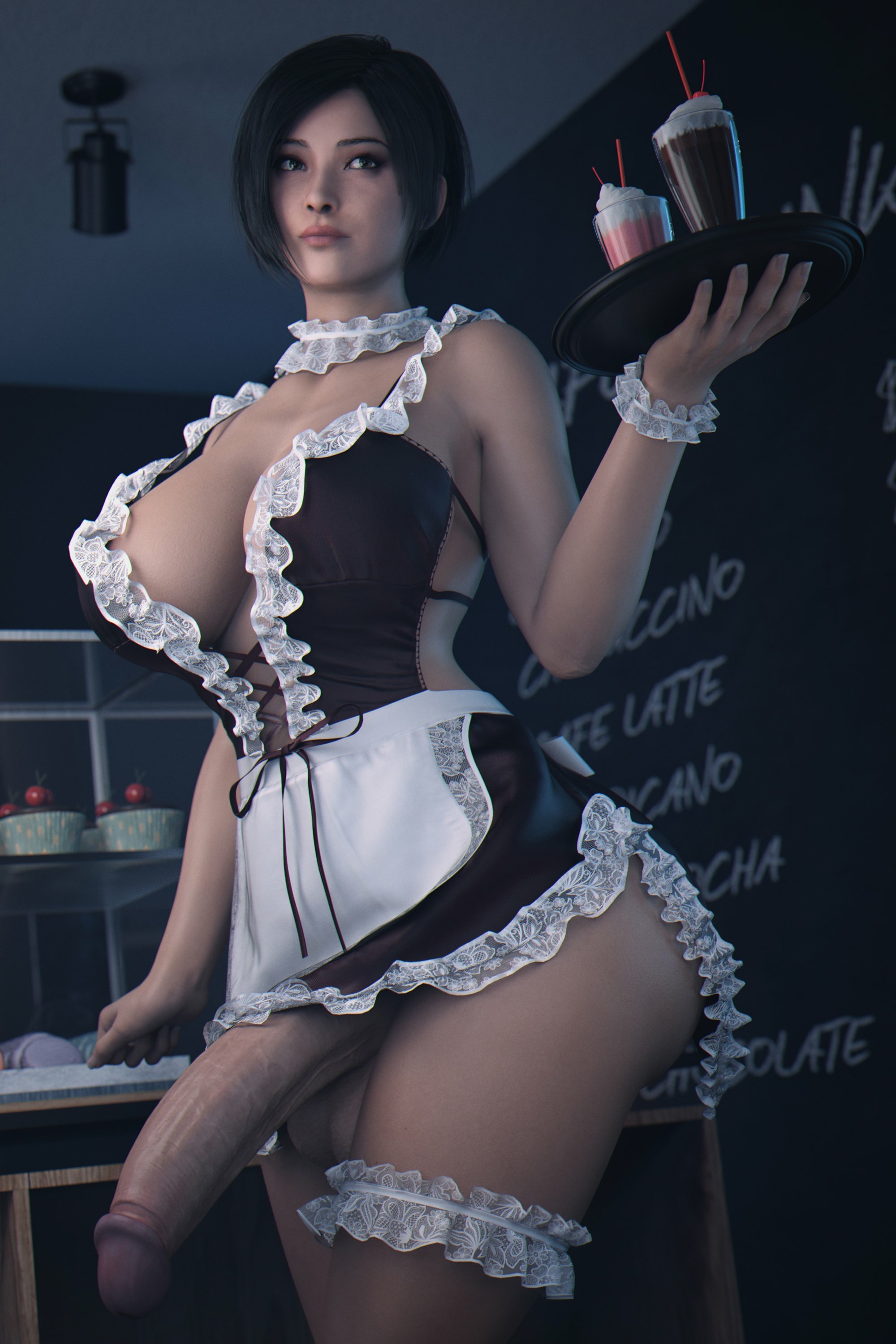 ada wong Ada Wong Resident Evil Boobs Big boobs Naked Ass Futanari Futa Futa On Female Big Dick Dick Dickgirl Sexy Horny Face Horny 3d Porn
