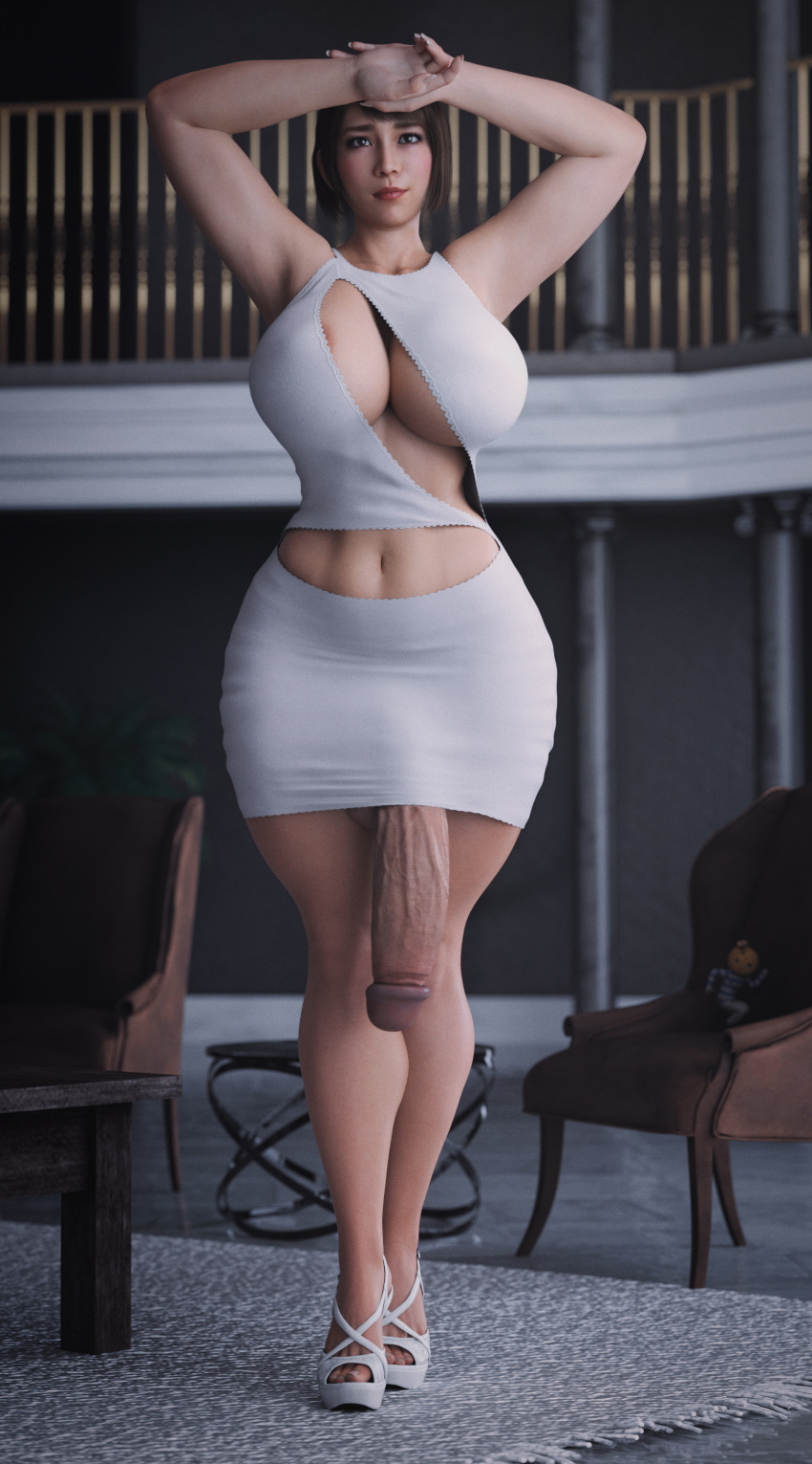 saeko mukouda in white Saeko Mukoda Yakuza Boobs Big boobs Ass Futanari Futa Futa On Female Big Dick Dick Dickgirl Sexy Horny Face Horny 3d Porn