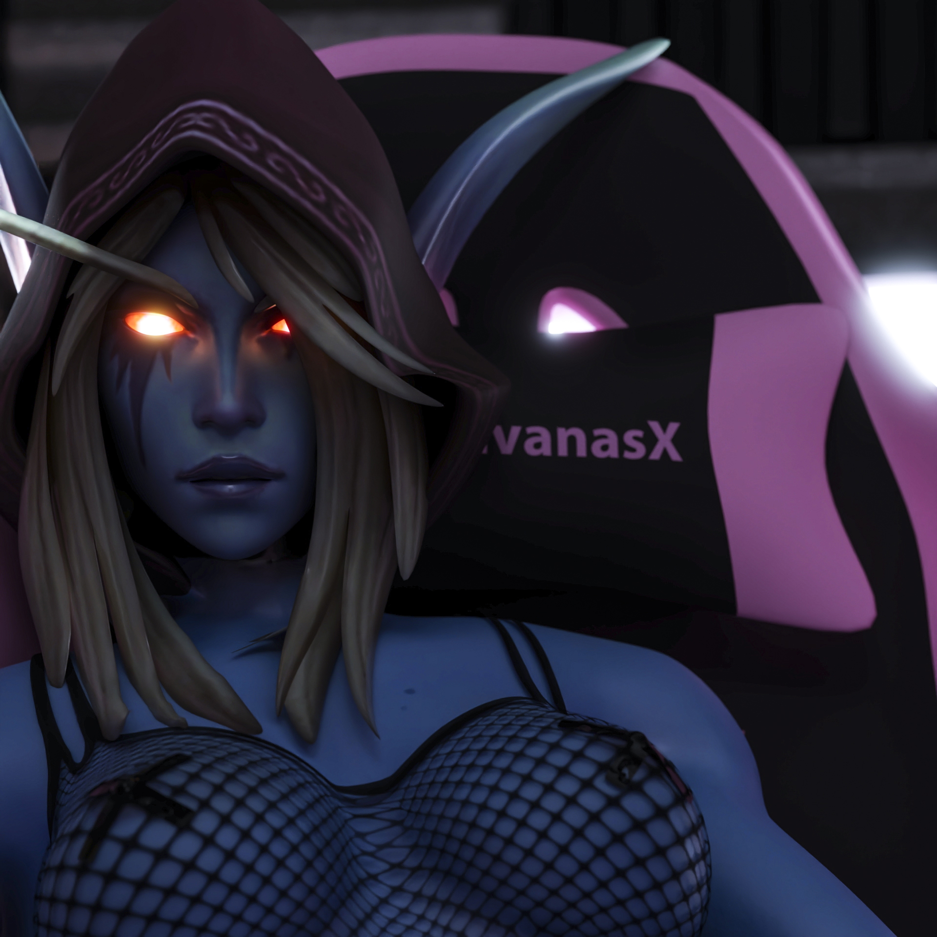 Simping for Sylvanas - Gamer Girl Sylvanas World Of Warcraft Vanilla 6