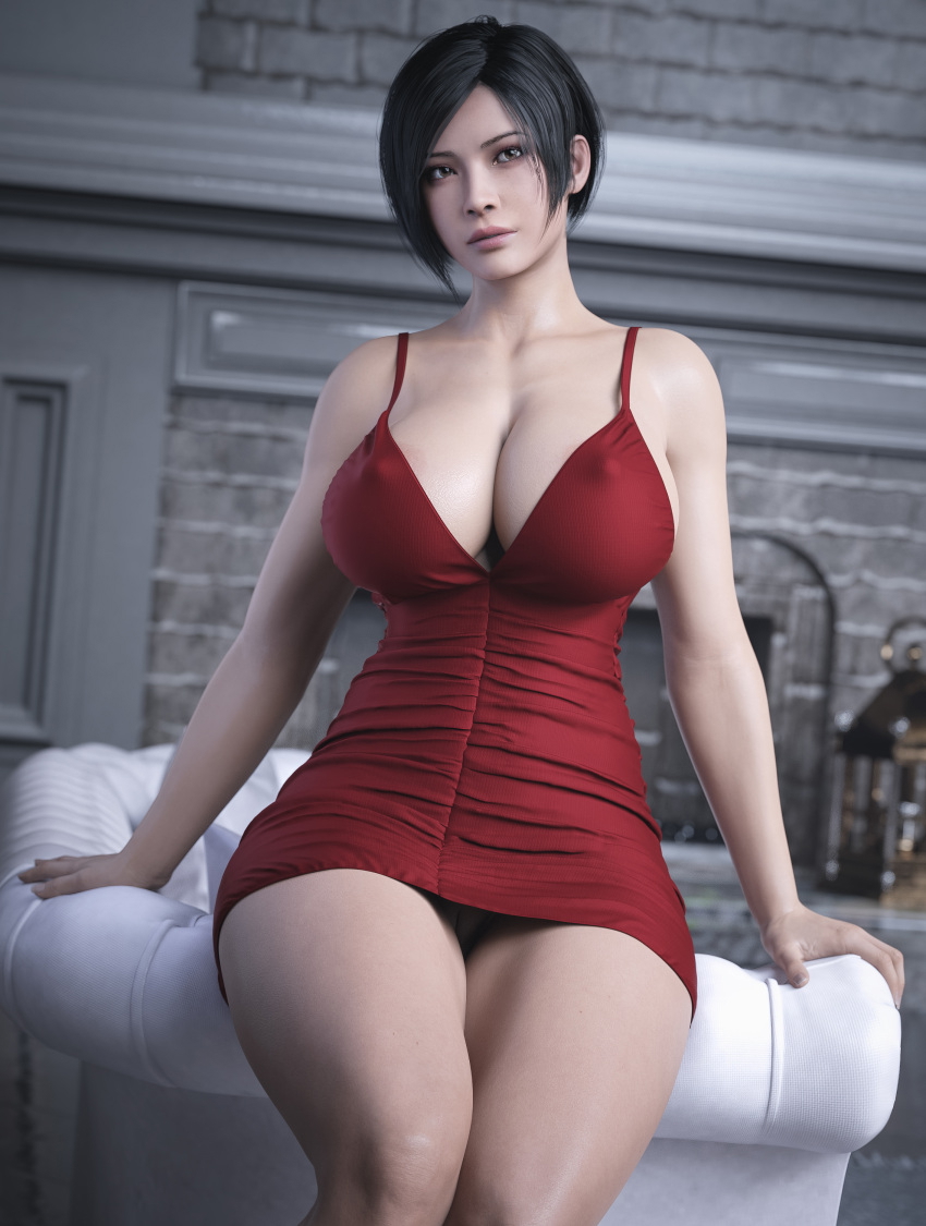 ada wong futa Ada Wong Resident Evil Big boobs Ass Futanari Futa Futa On Female Big Dick Dick Dickgirl Sexy Horny Face Horny 3d Porn 2