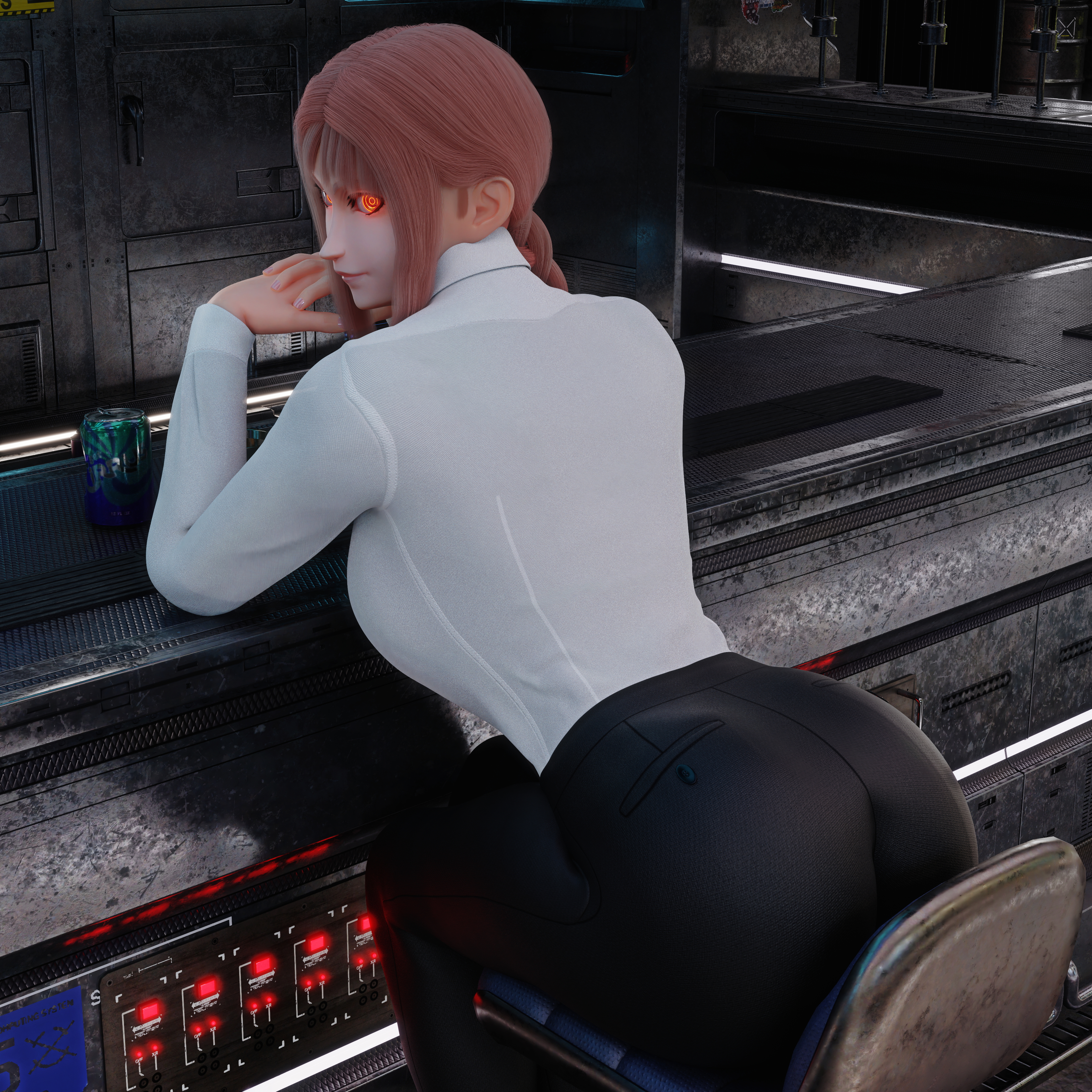 Makima Makima (chainsaw Man) Chainsaw Man 3dnsfw Nsfw Big Ass
