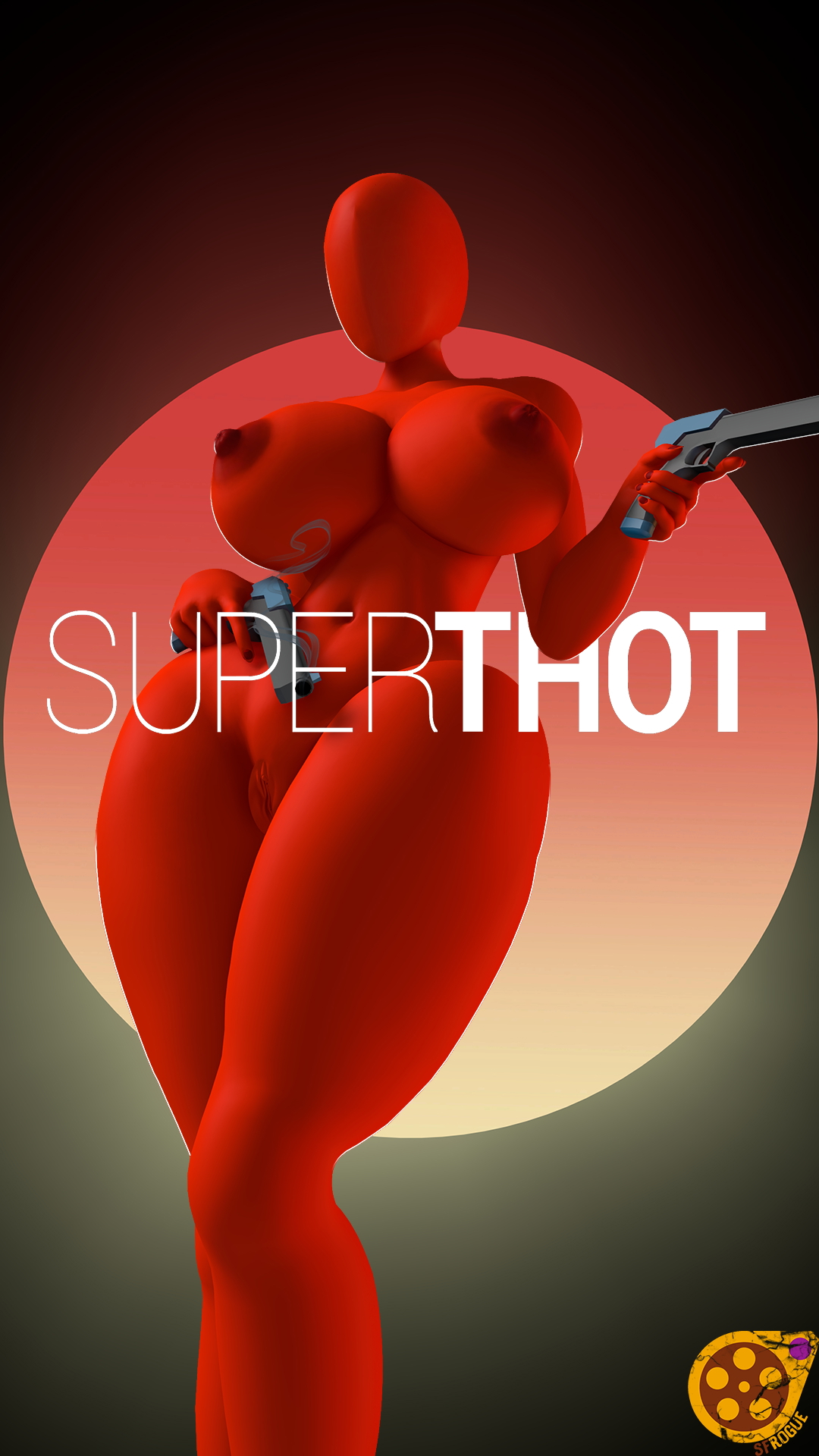 SuperThot  Original Character Naked Boobs Big boobs Nipples Ass Big Ass Horny Face Sexy Horny 3d Porn 2