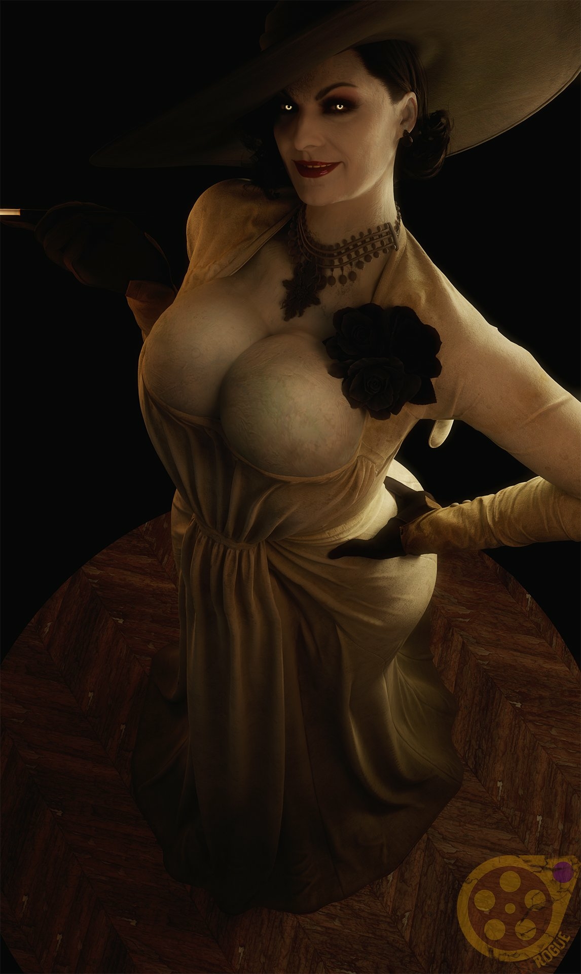 Lady Dimitrescu Lady Dimitrescu Resident Evil Boobs Big boobs Horny Face Sexy Horny 3d Porn
