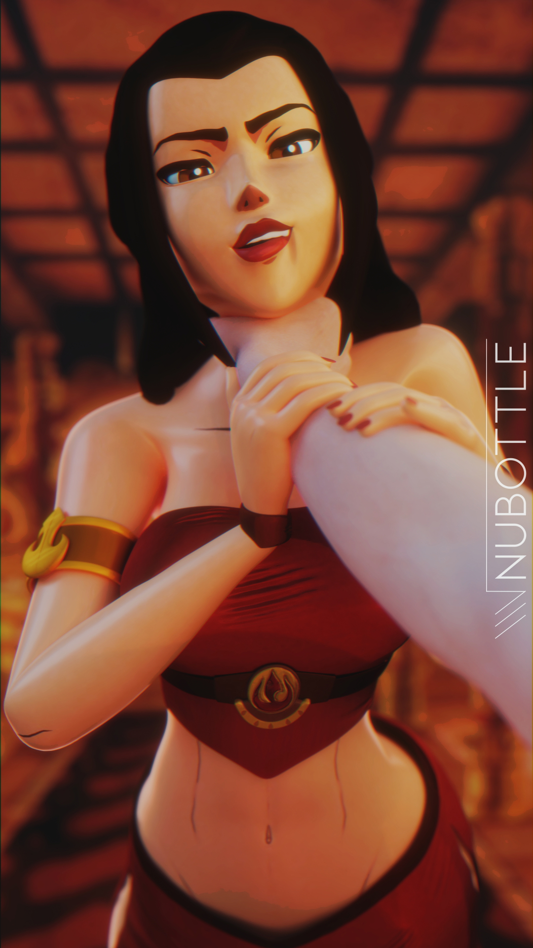 Azula Dominated Azula Domination Sexy Naked Hot Outfit 4