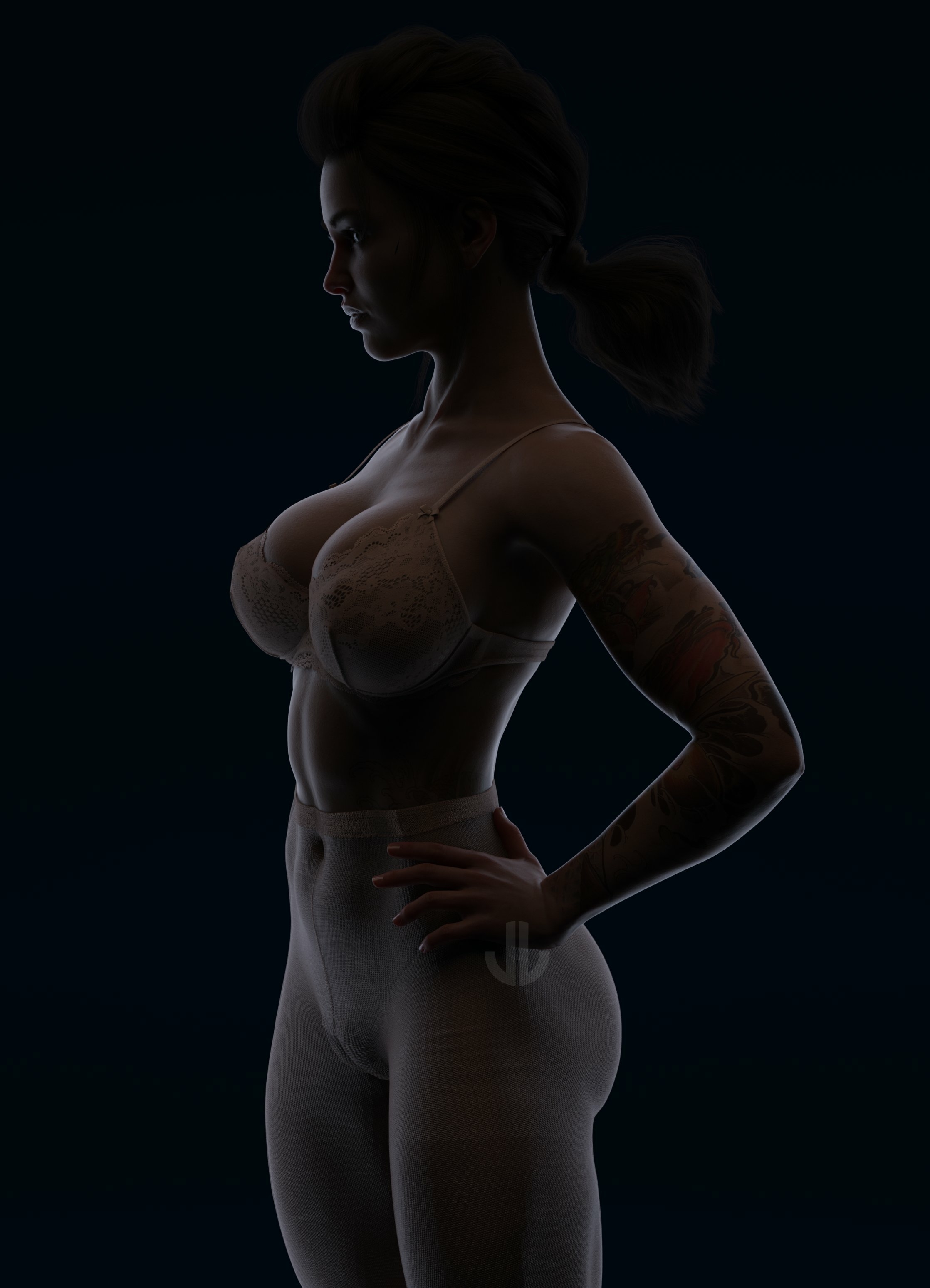 I reeeeeally love lighting  Original Character Nipples Pink Nipples Bikini Lingerie Boobs Big boobs Big Tits Sexy Naked Horny Face Horny 3d Porn 2