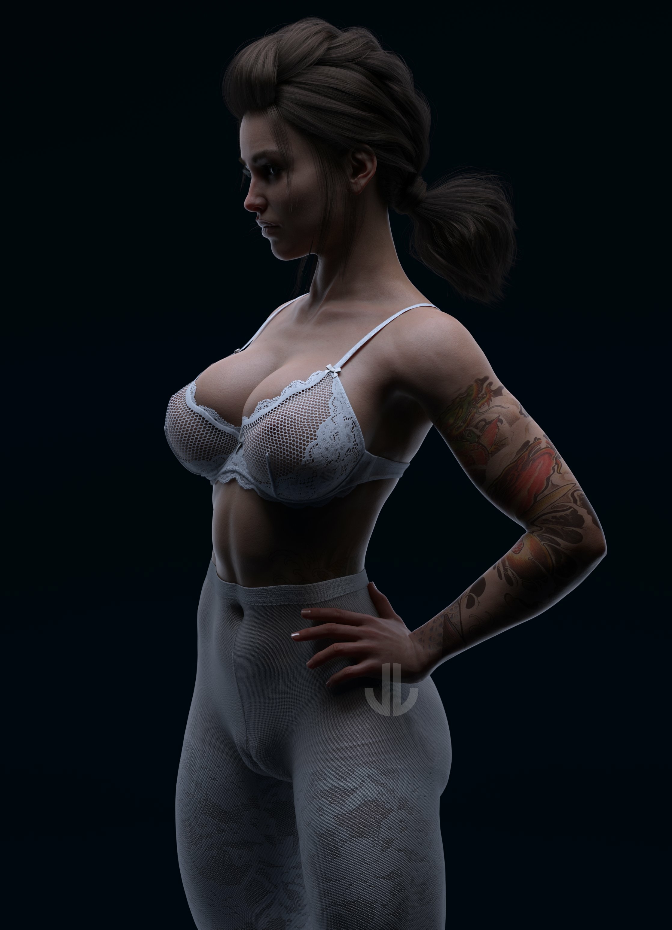 I reeeeeally love lighting  Original Character Nipples Pink Nipples Bikini Lingerie Boobs Big boobs Big Tits Sexy Naked Horny Face Horny 3d Porn 3