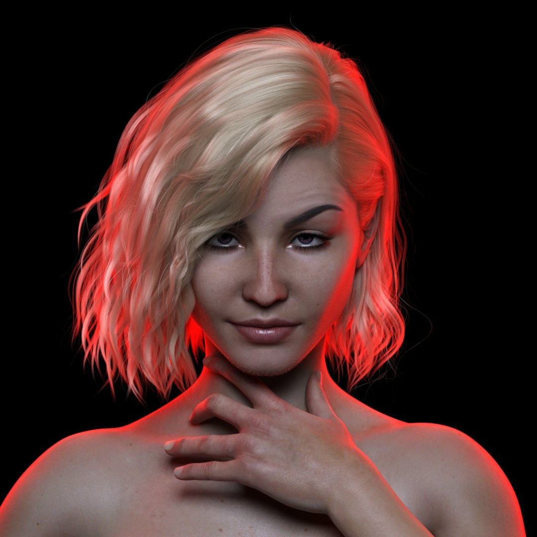 On the Horizon  Original Character Sexy Naked Horny Face Horny 3d Porn